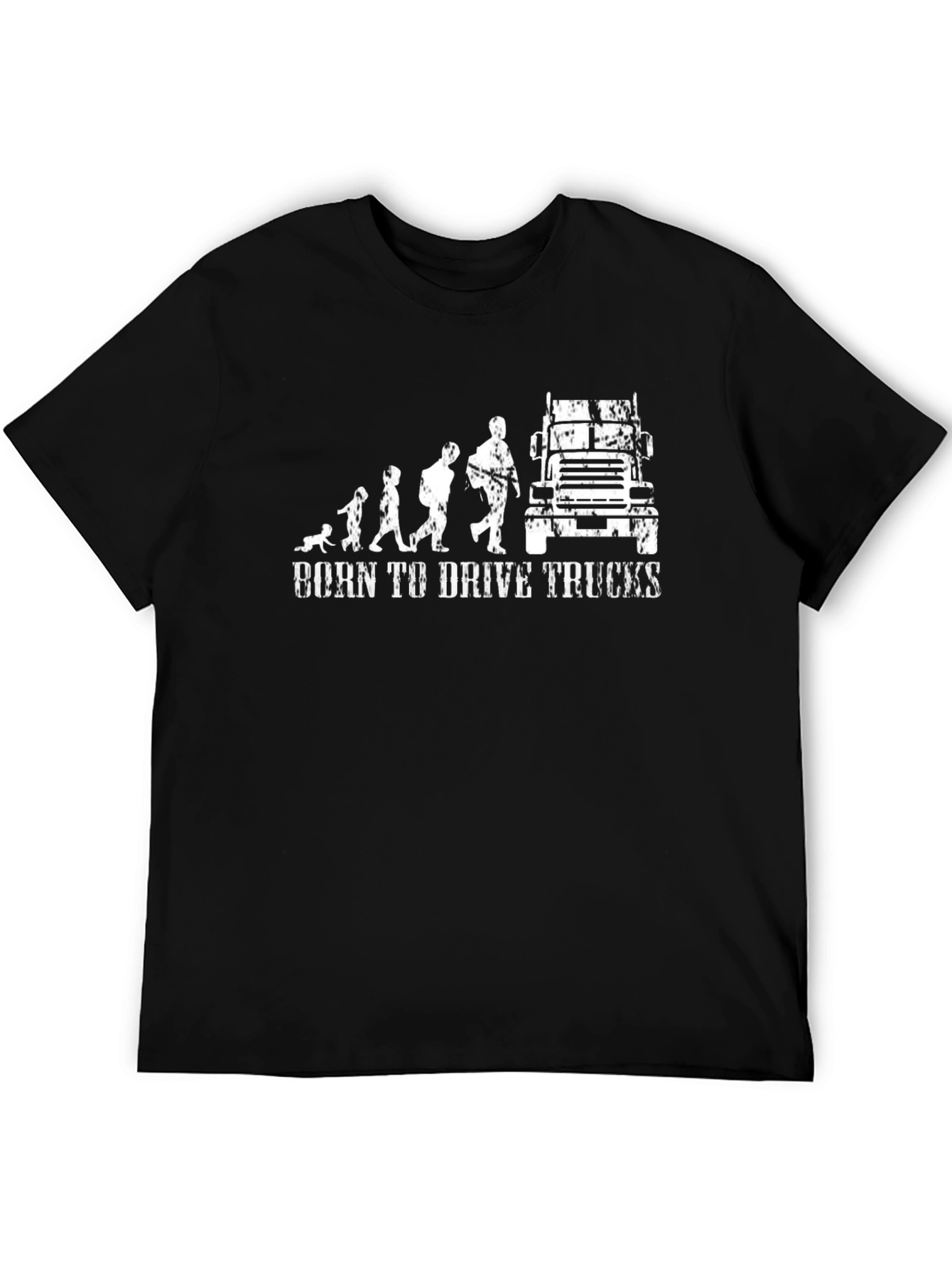 Born to Drive Trucks - Mens Graphic Tee