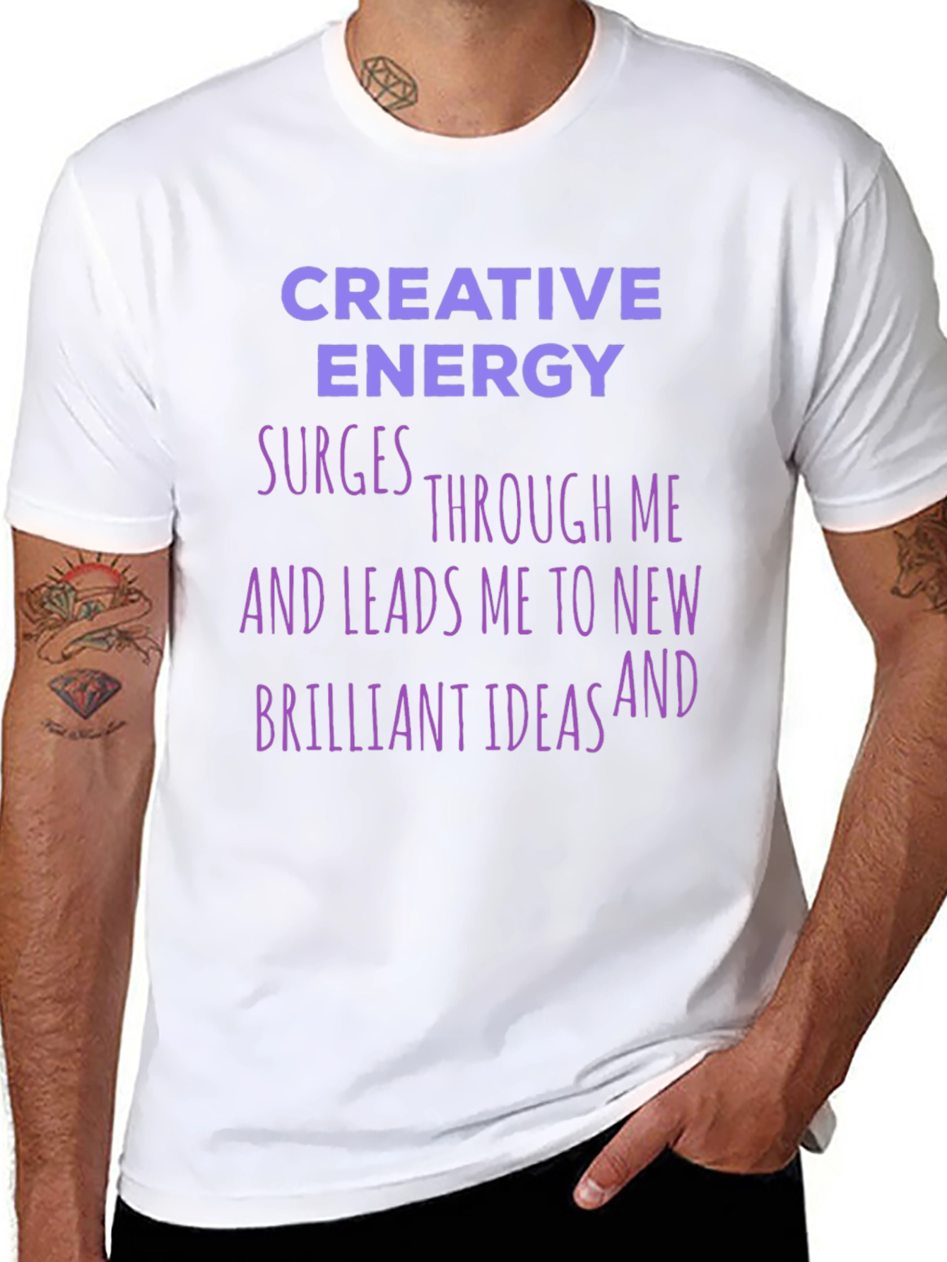 Creative Energy T-Shirt - Inspiring Graphic Tee
