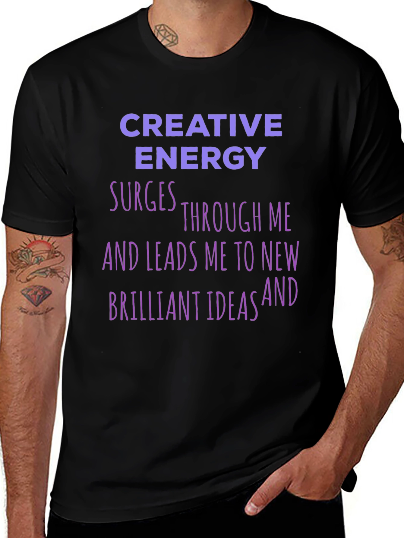 Creative Energy T-Shirt - Inspiring Graphic Tee