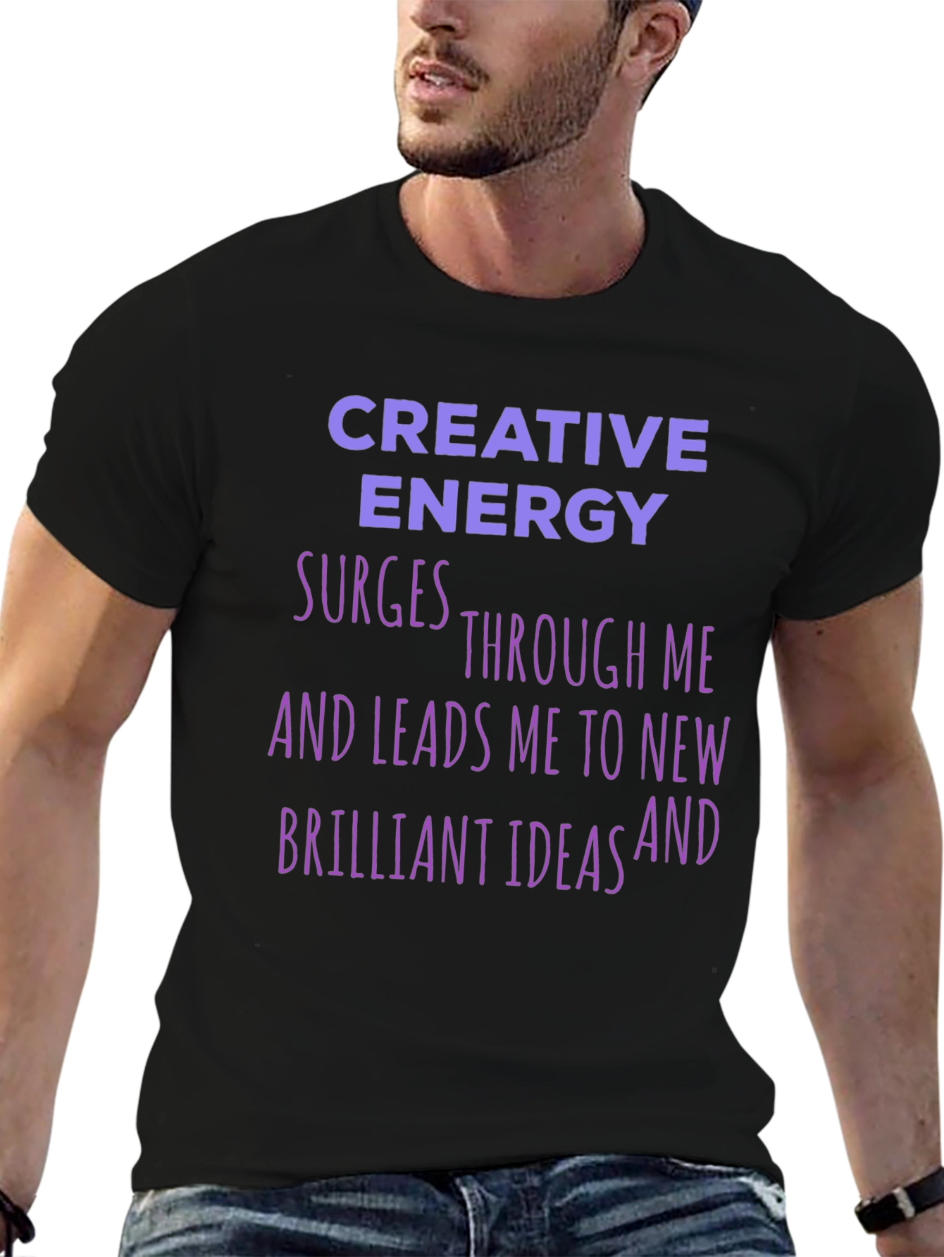 Creative Energy T-Shirt - Inspiring Graphic Tee