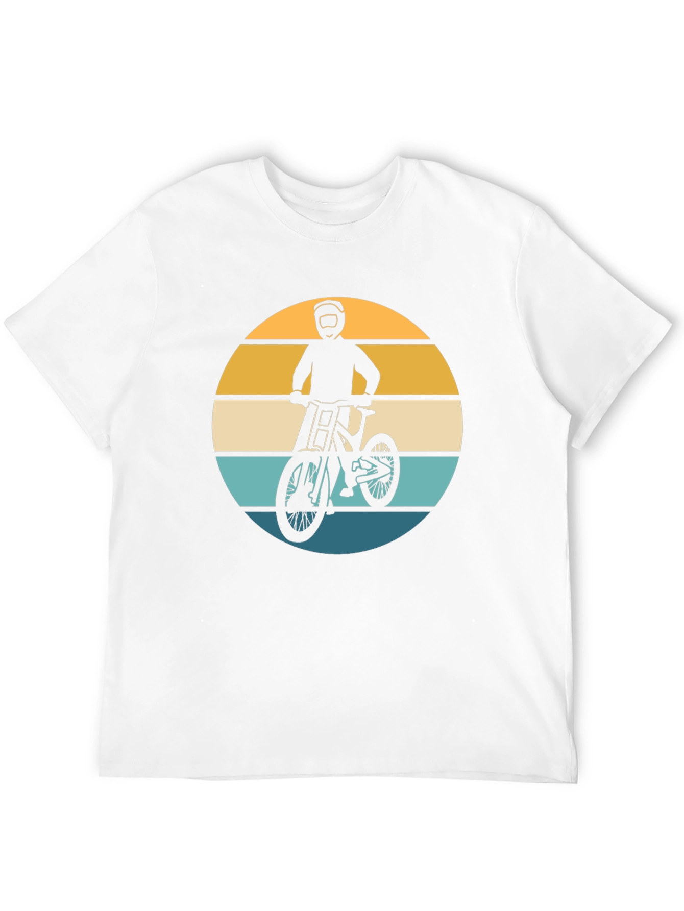 Mountain Biker Retro Graphic Tee