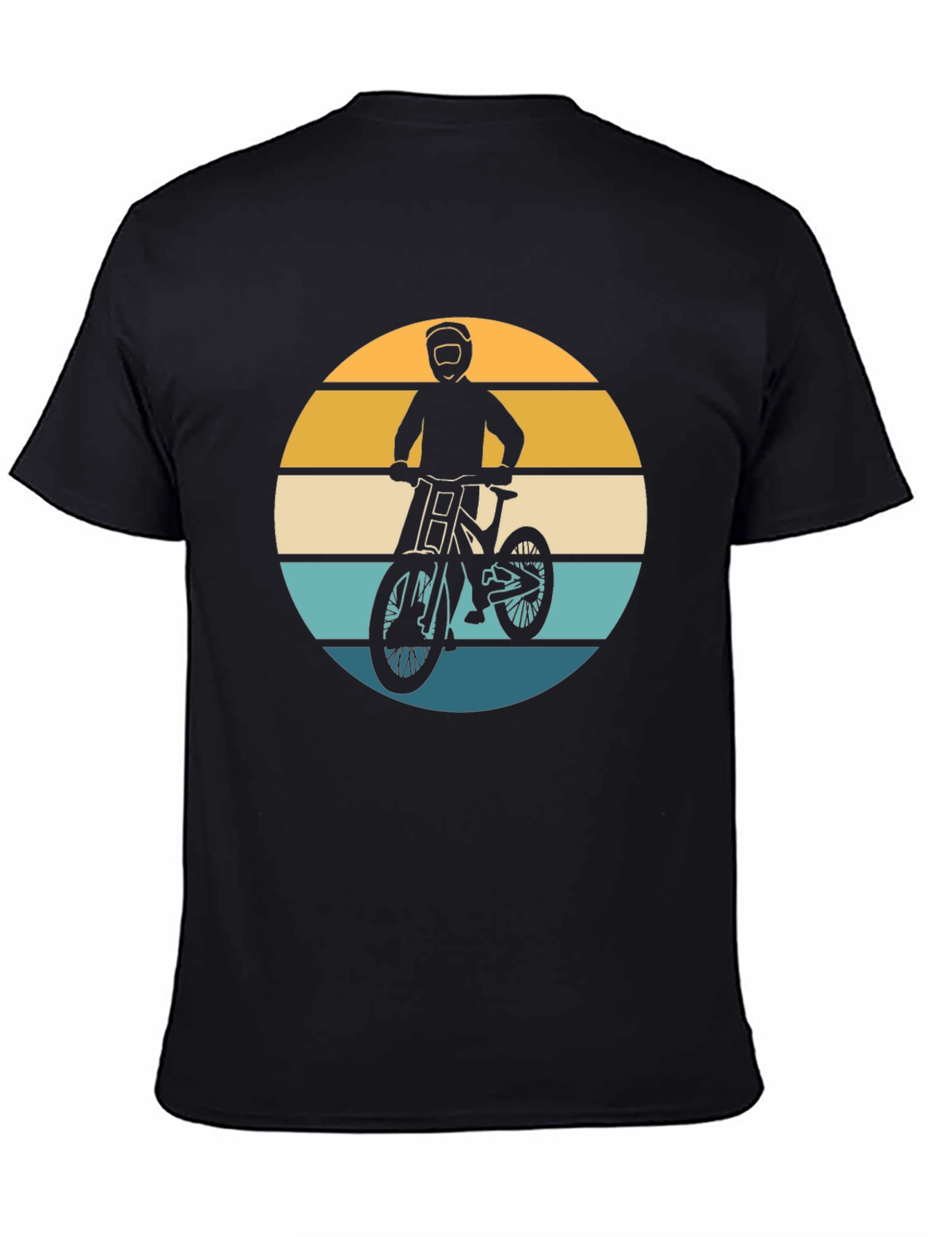 Mountain Biker Retro Graphic Tee