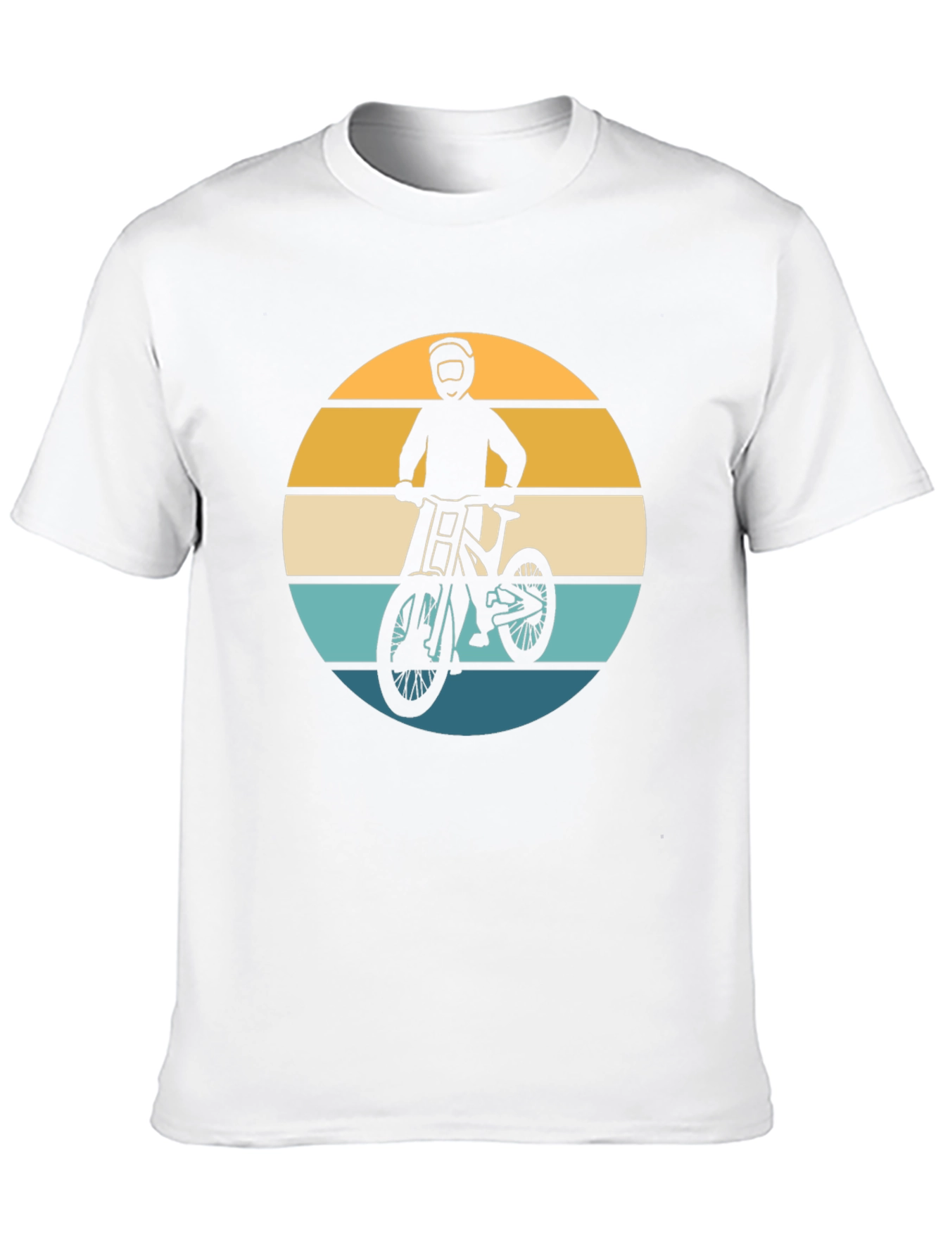 Mountain Biker Retro Graphic Tee