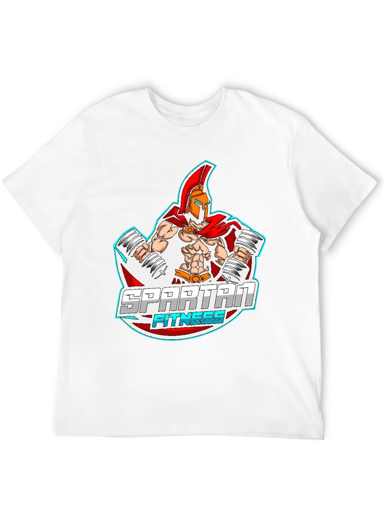 Spartan Fitness Graphic T-Shirt - Workout Motivation