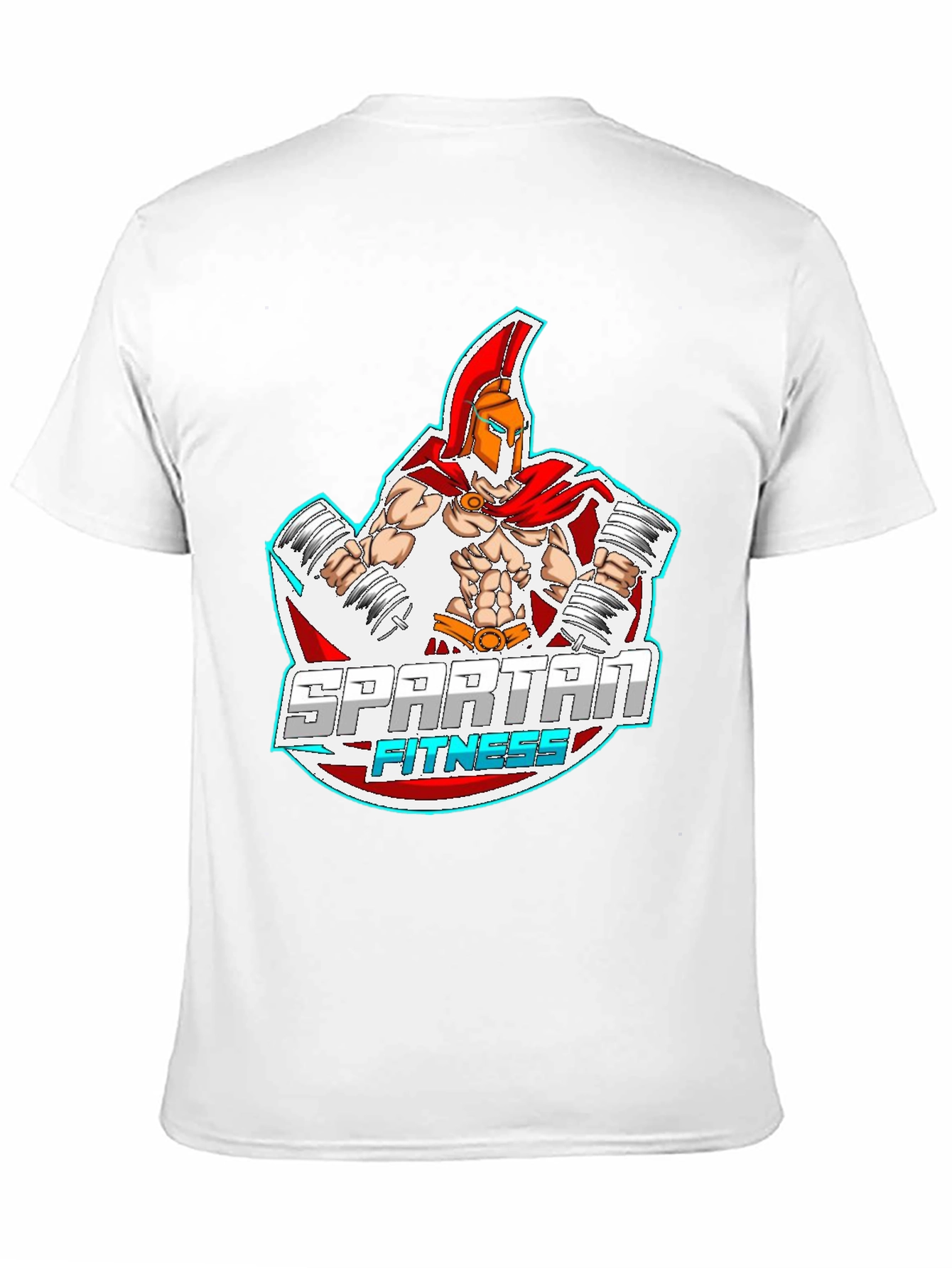 Spartan Fitness Graphic T-Shirt - Workout Motivation