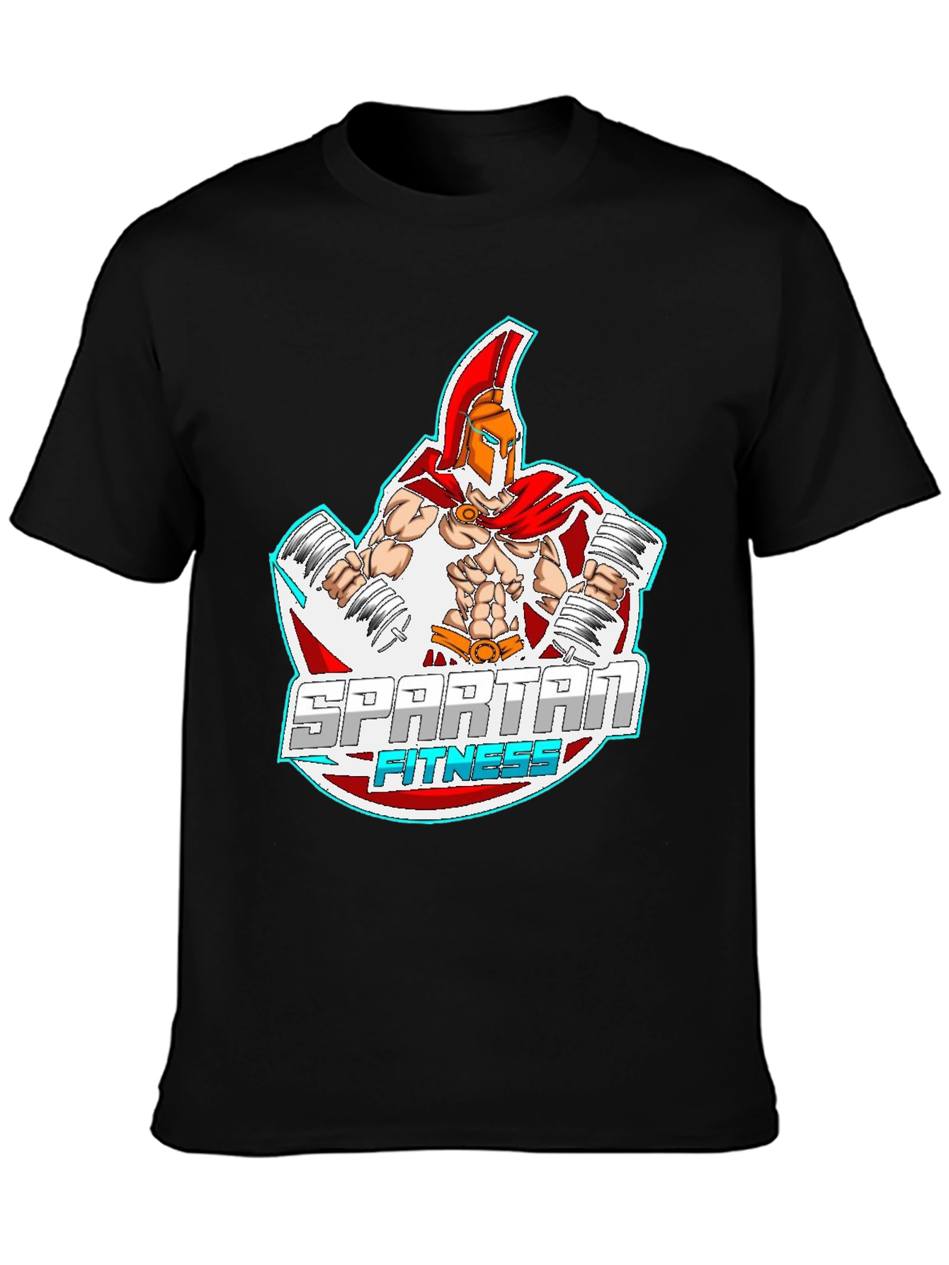 Spartan Fitness Graphic T-Shirt - Workout Motivation