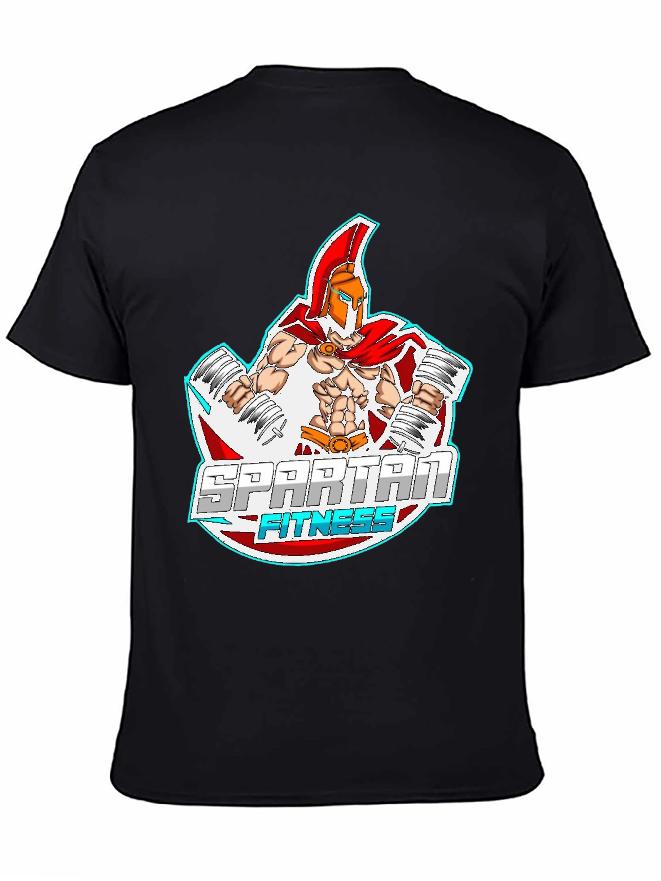 Spartan Fitness Graphic T-Shirt - Workout Motivation