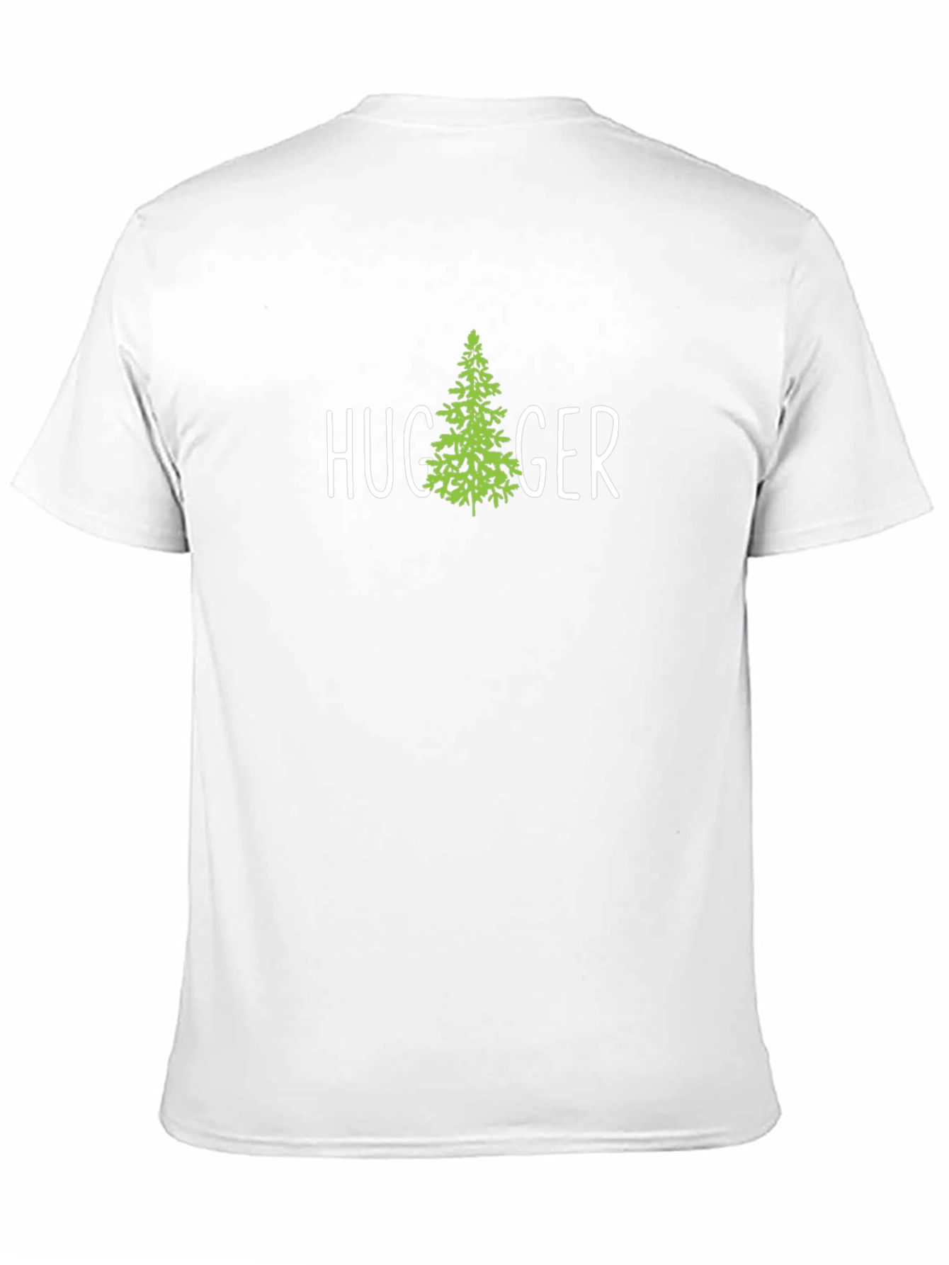 Tree Hugger Graphic Tee - Soft Black Cotton