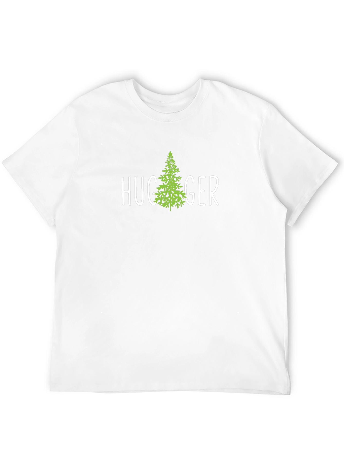 Tree Hugger Graphic Tee - Soft Black Cotton
