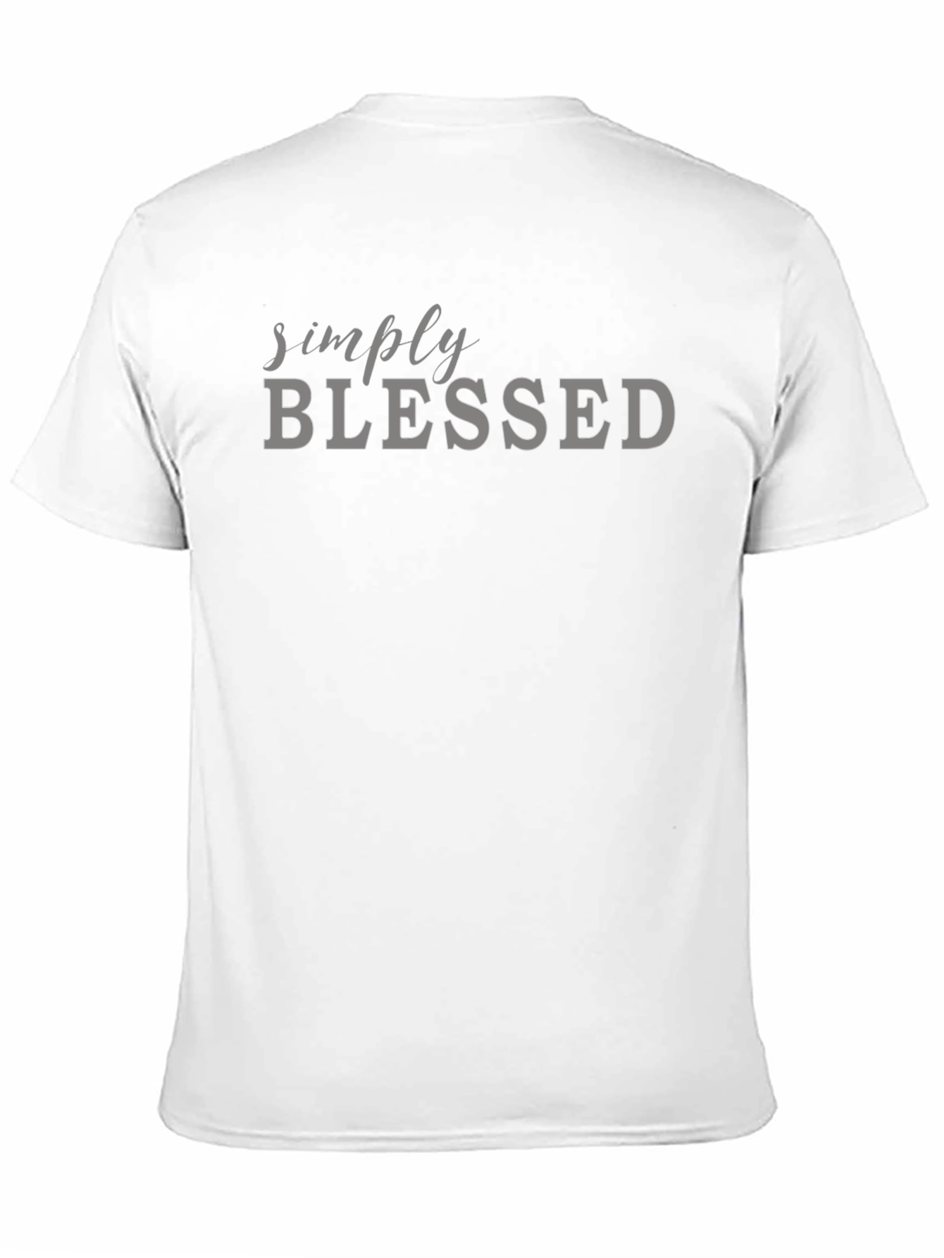 Simply Blessed Graphic Tee - Black
