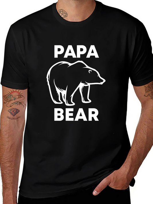 Papa Bear Graphic T-Shirt