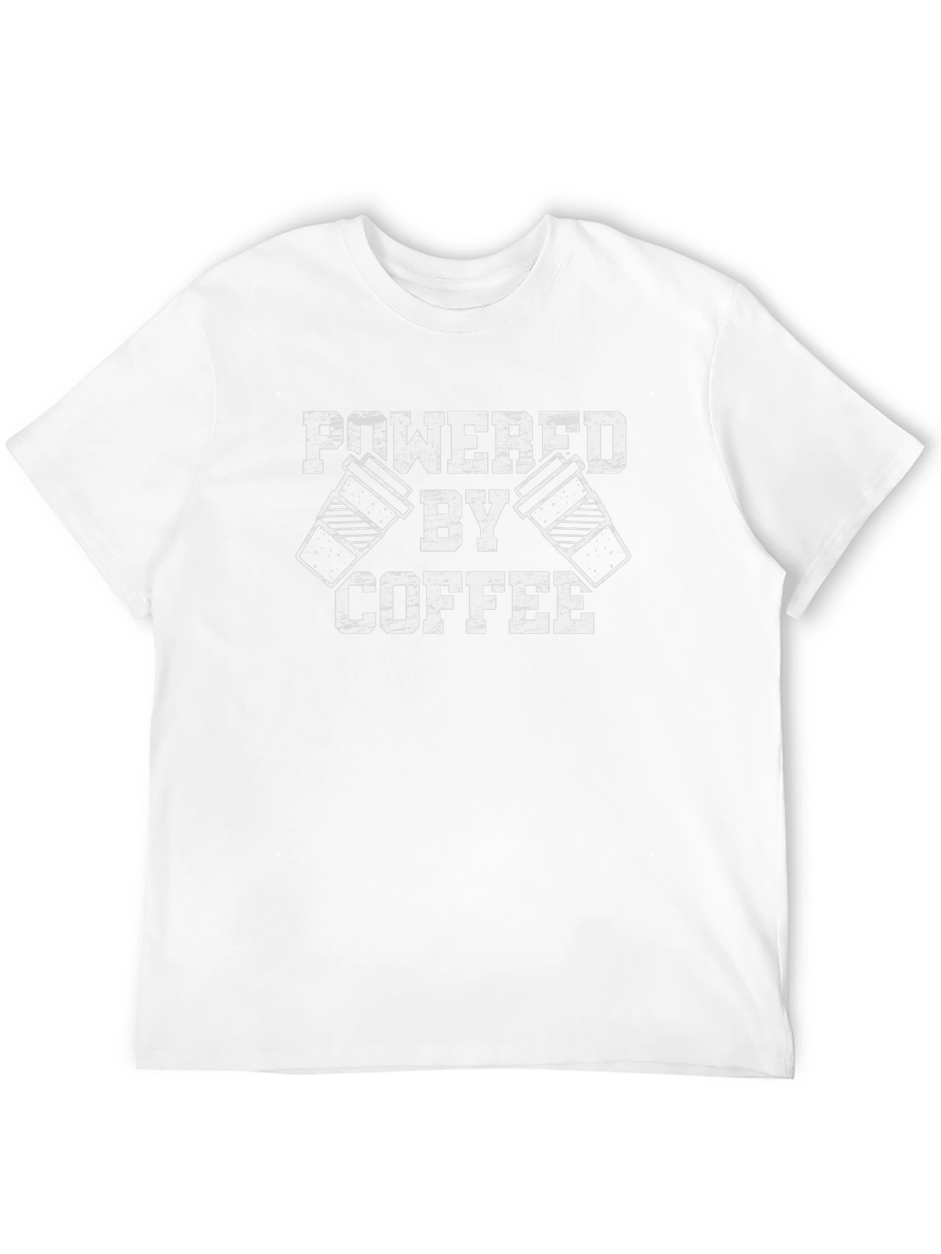 Powered by Coffee T-Shirt - Graphic Tee