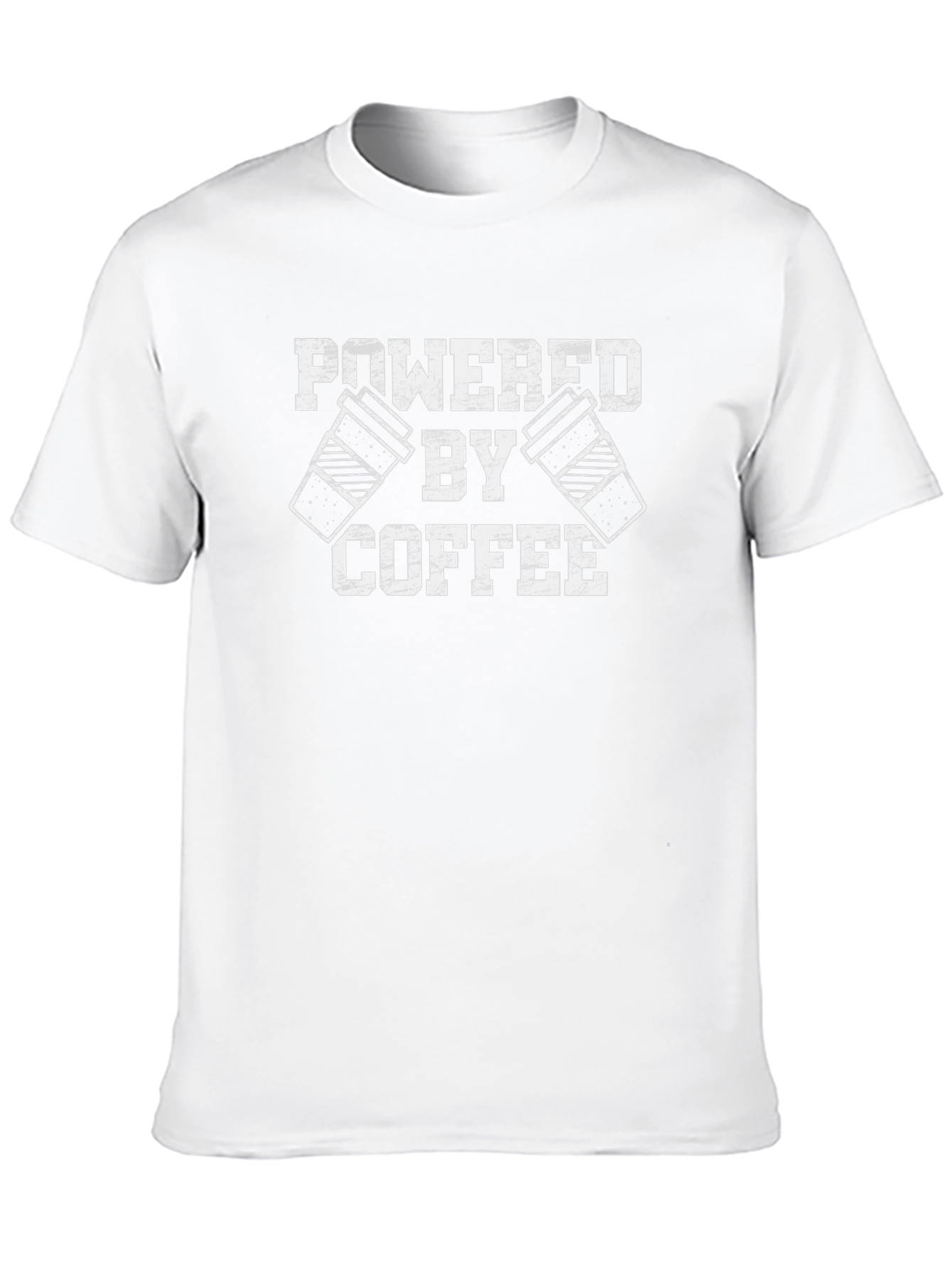 Powered by Coffee T-Shirt - Graphic Tee