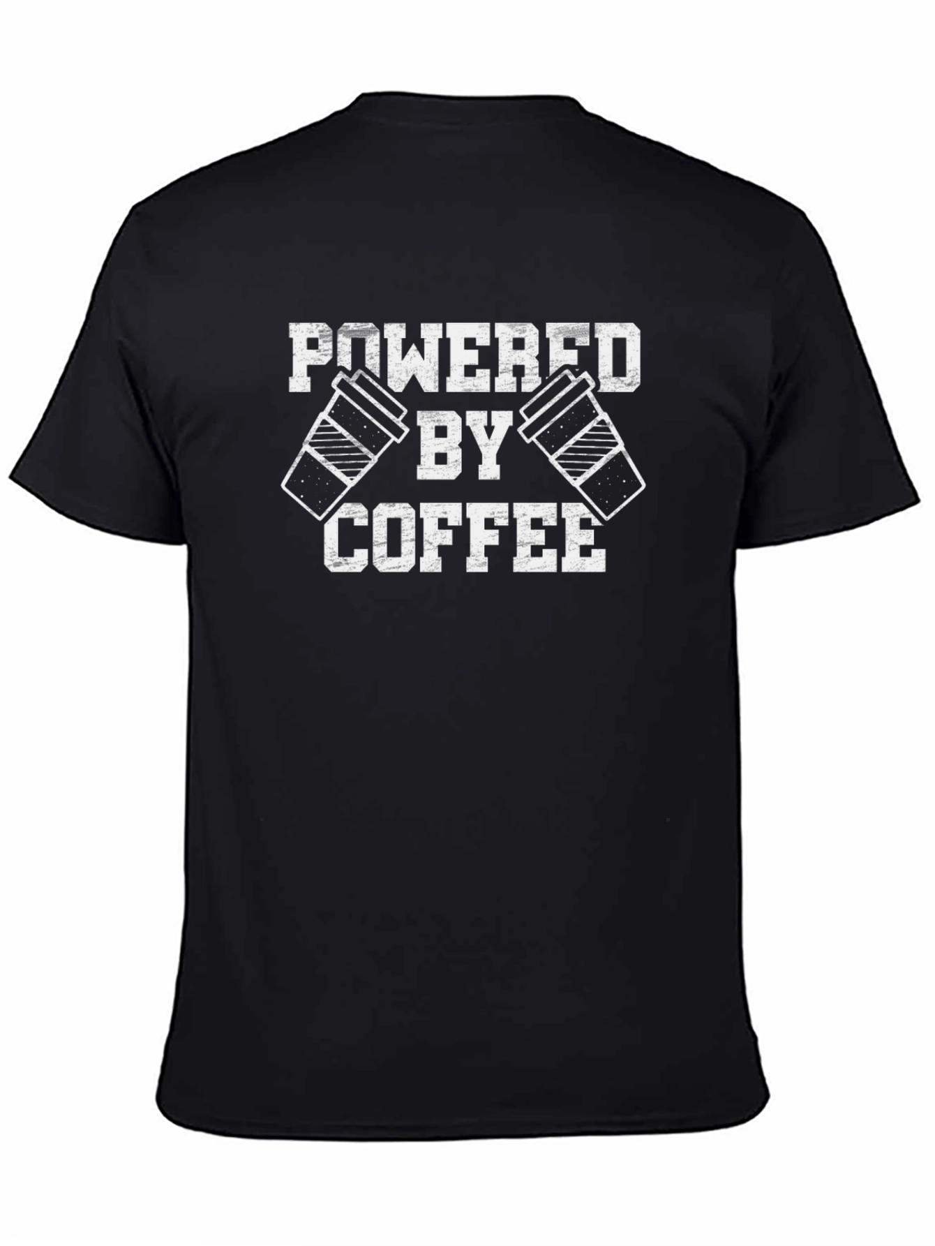 Powered by Coffee T-Shirt - Graphic Tee