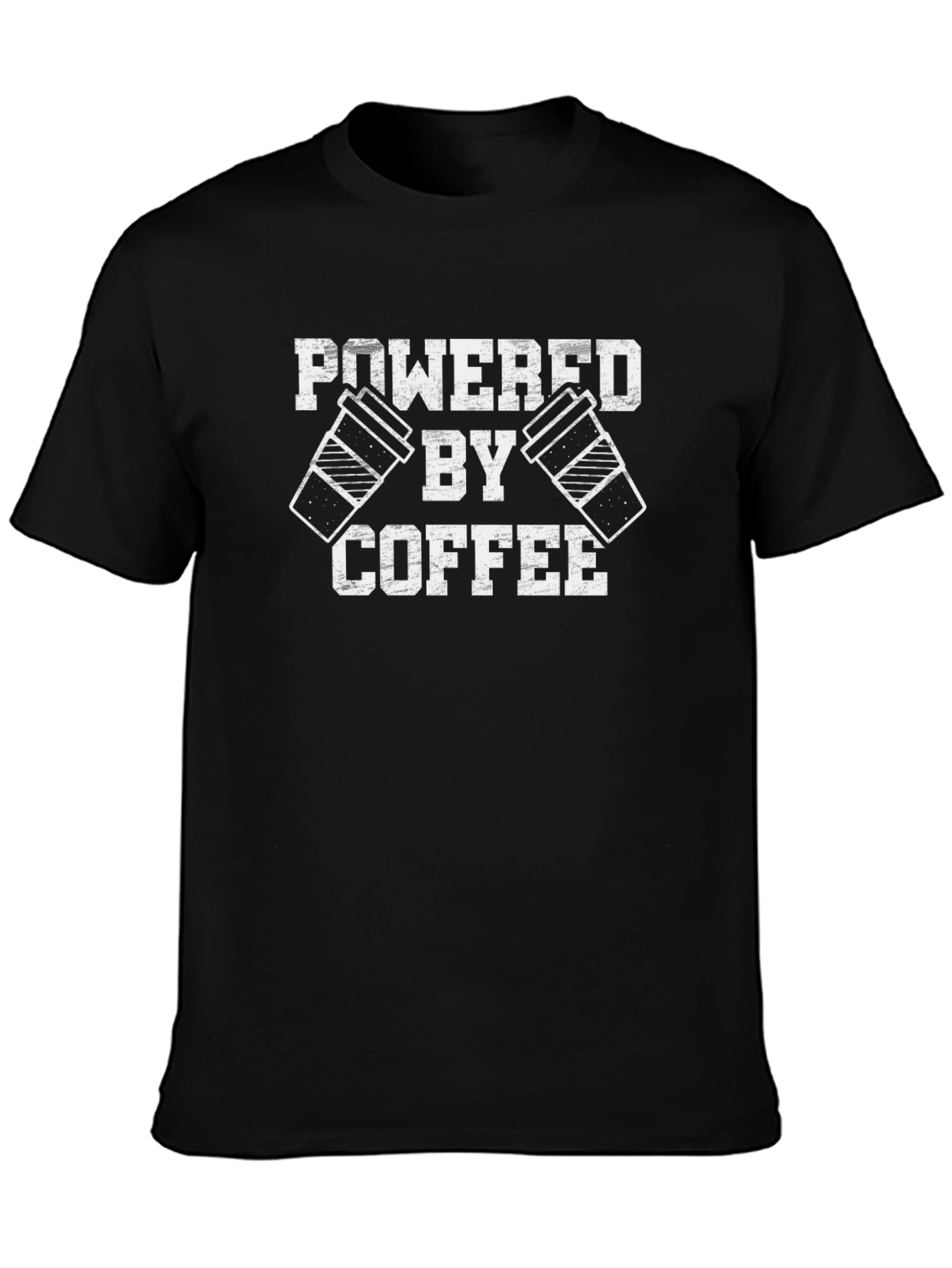 Powered by Coffee T-Shirt - Graphic Tee