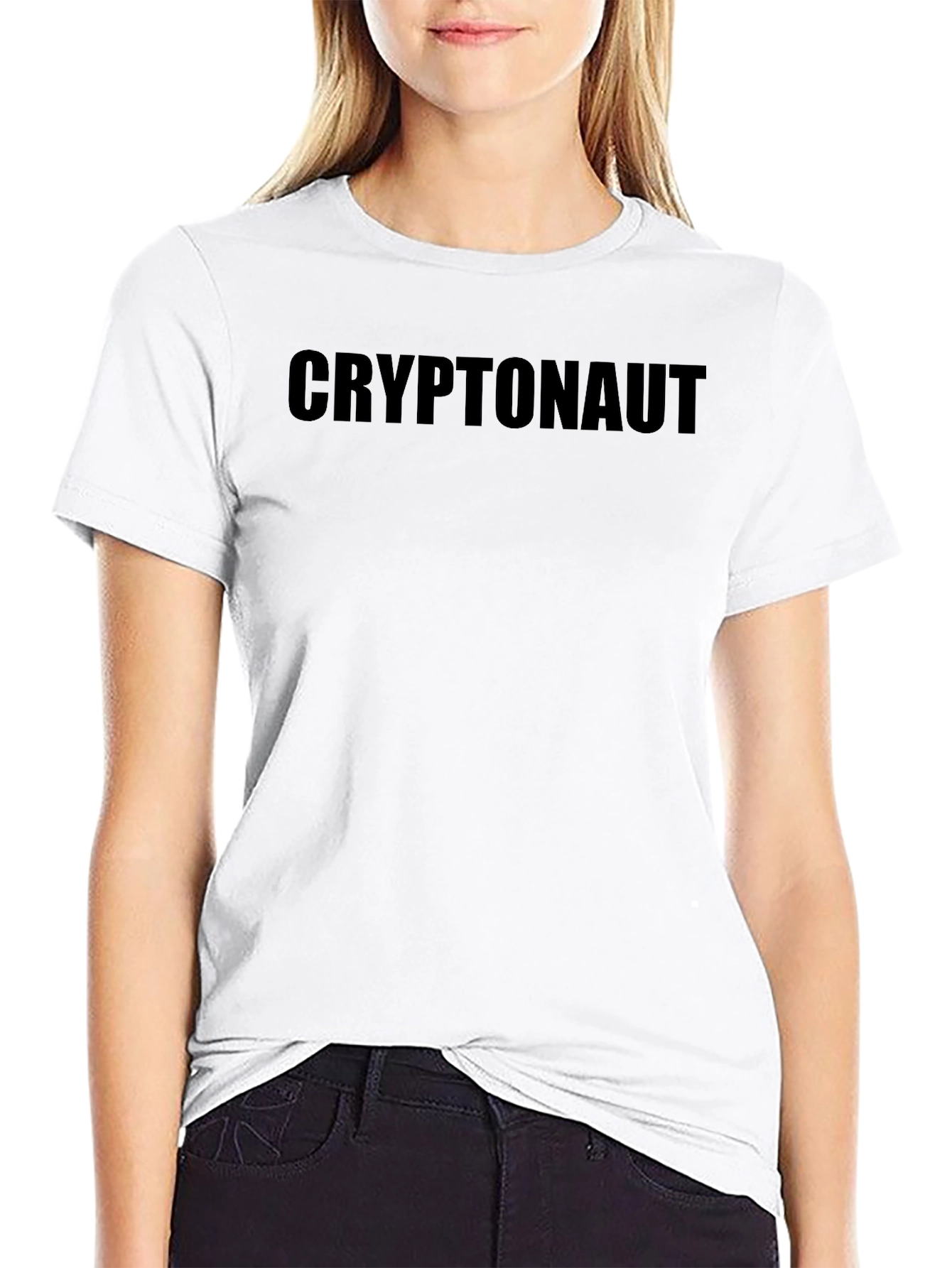 Cryptonaut Black T-Shirt | Cool Crypto Design