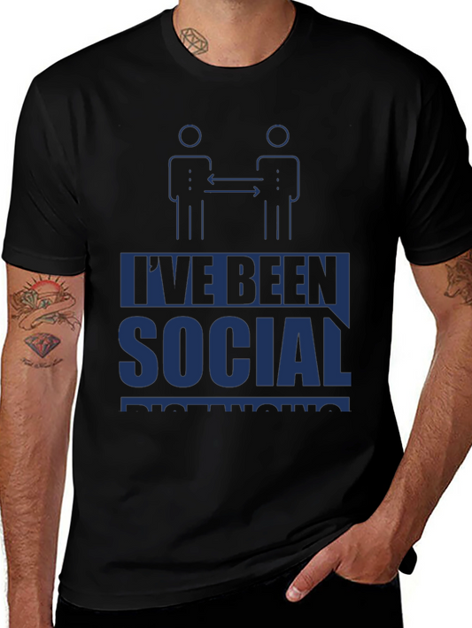 Social Distancing T-Shirt - Funny Quarantine Tee