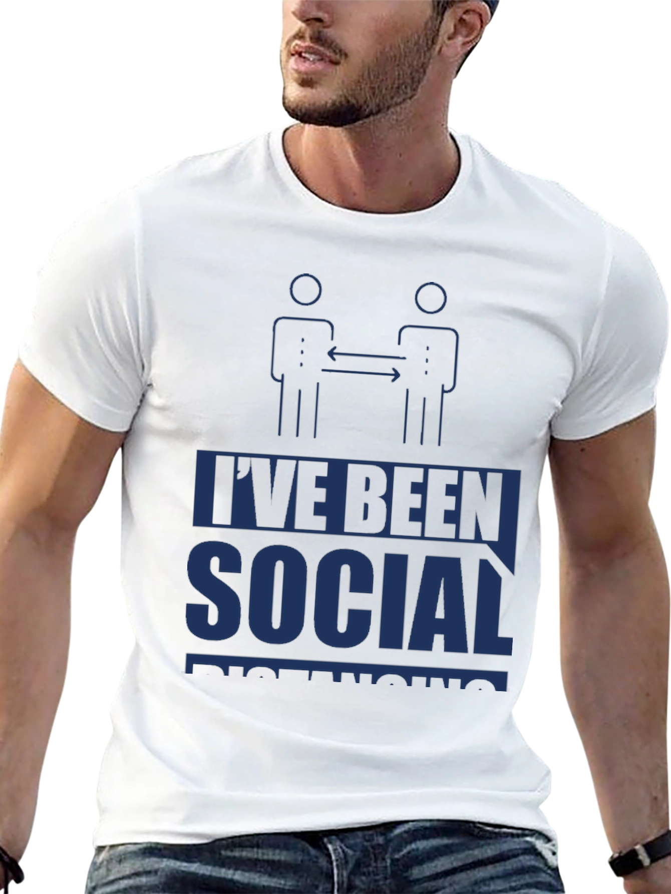 Social Distancing T-Shirt - Funny Quarantine Tee