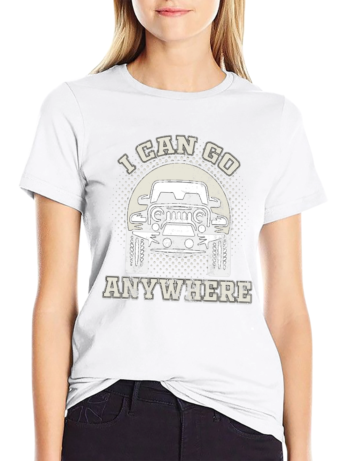 I Can Go Anywhere Jeep T-Shirt