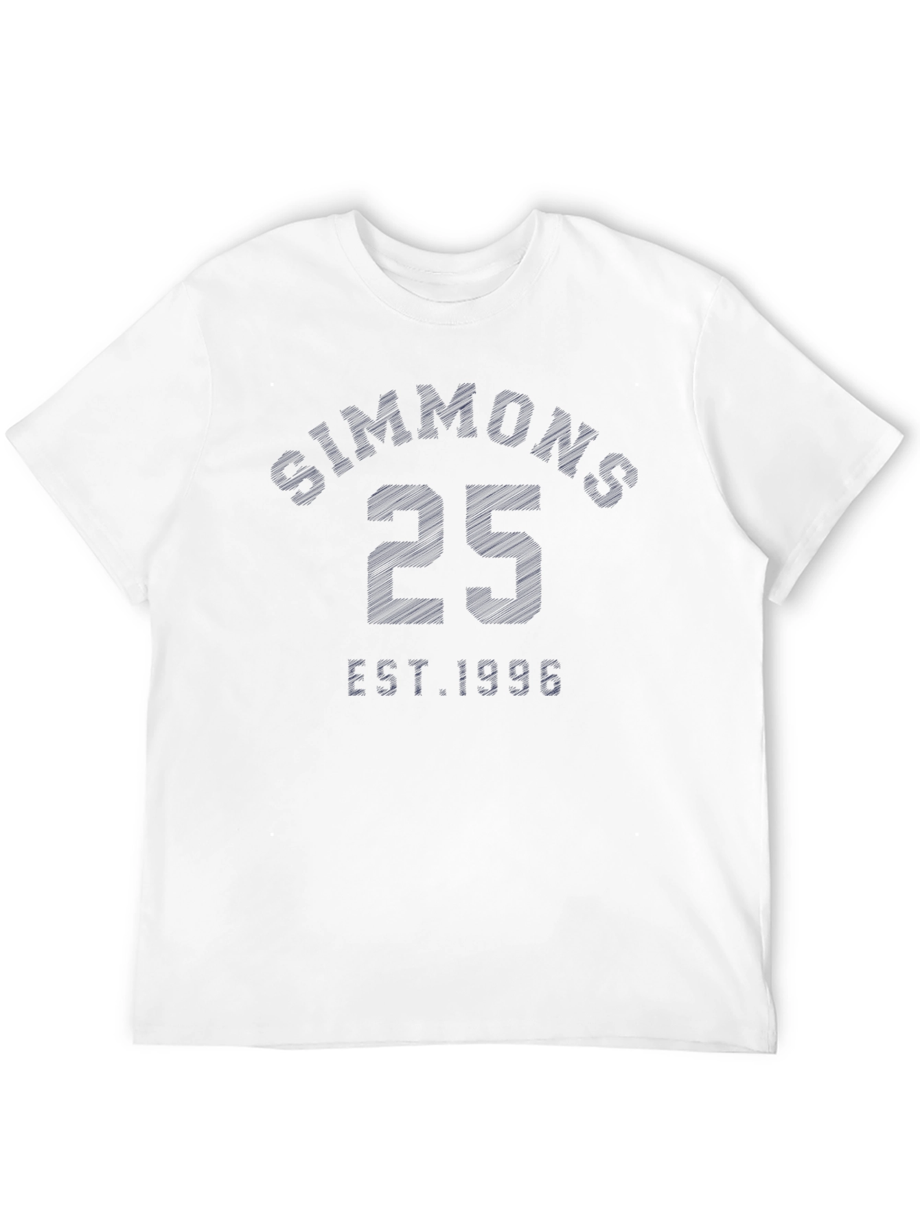 Simmons 25 Est. 1996 Black T-Shirt