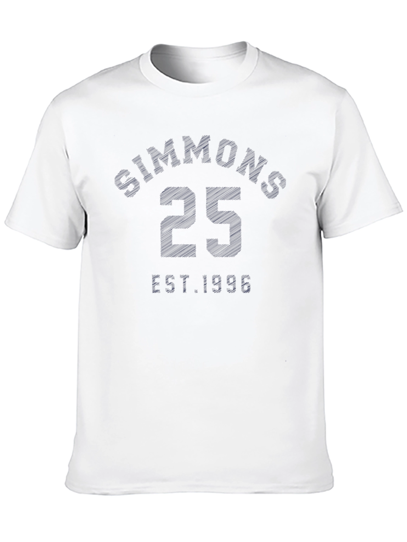 Simmons 25 Est. 1996 Black T-Shirt