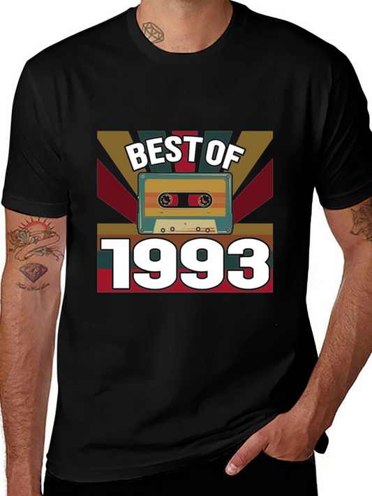 Best of 1993 Cassette Tape Graphic T-Shirt