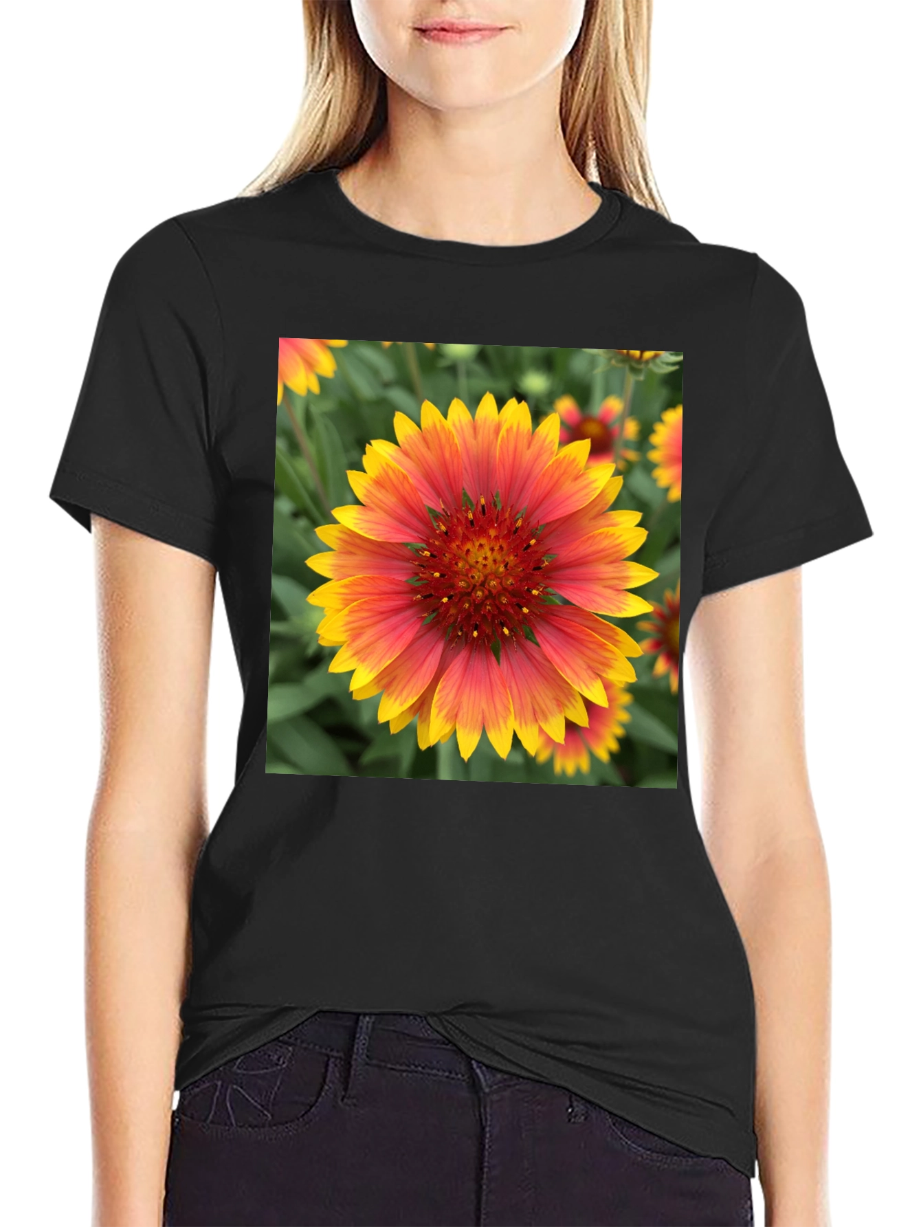 Floral Graphic Tee - Nature Inspired Design