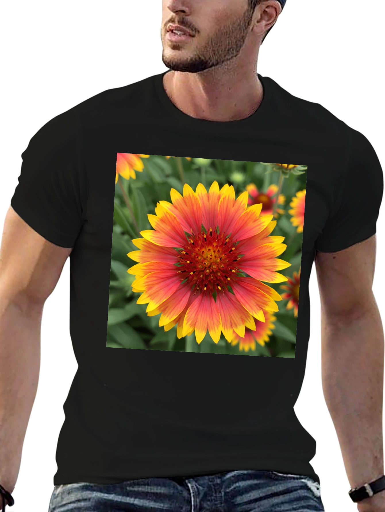 Floral Graphic Tee - Nature Inspired Design