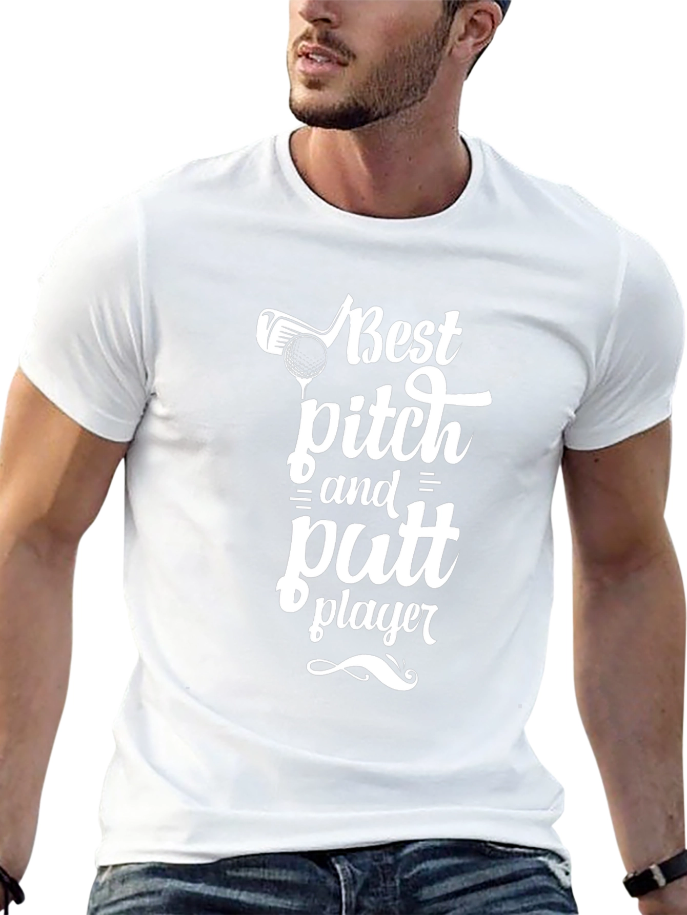 Best Pitch and Putt Player Black T-Shirt