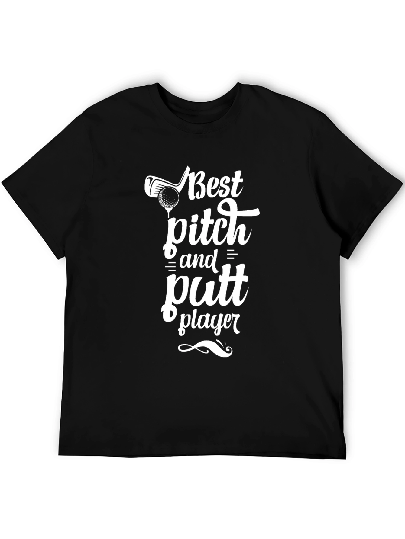 Best Pitch and Putt Player Black T-Shirt