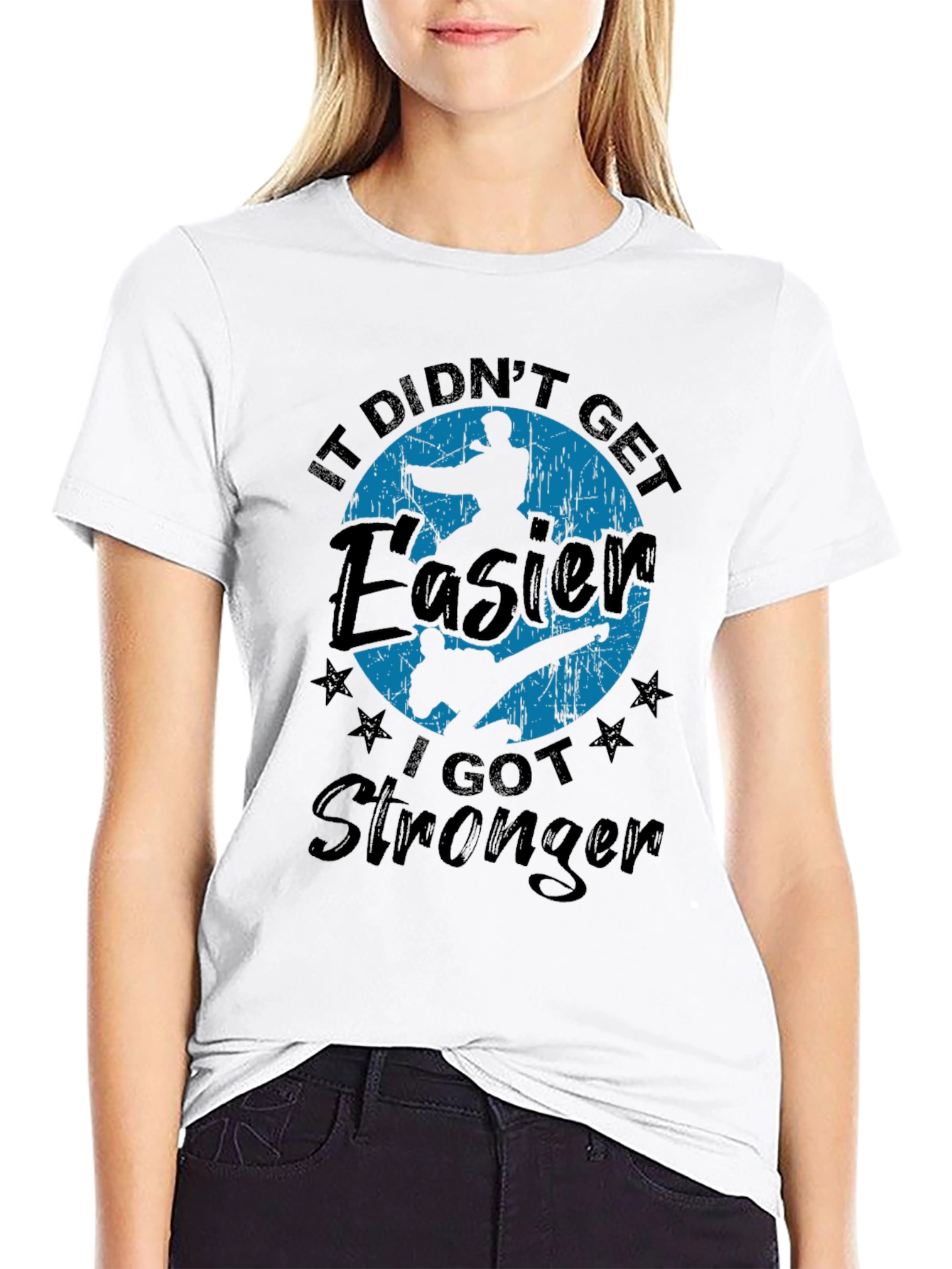 Motivational Martial Arts Graphic Tee