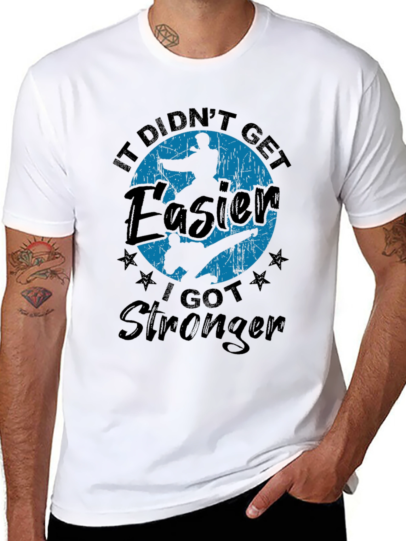 Motivational Martial Arts Graphic Tee