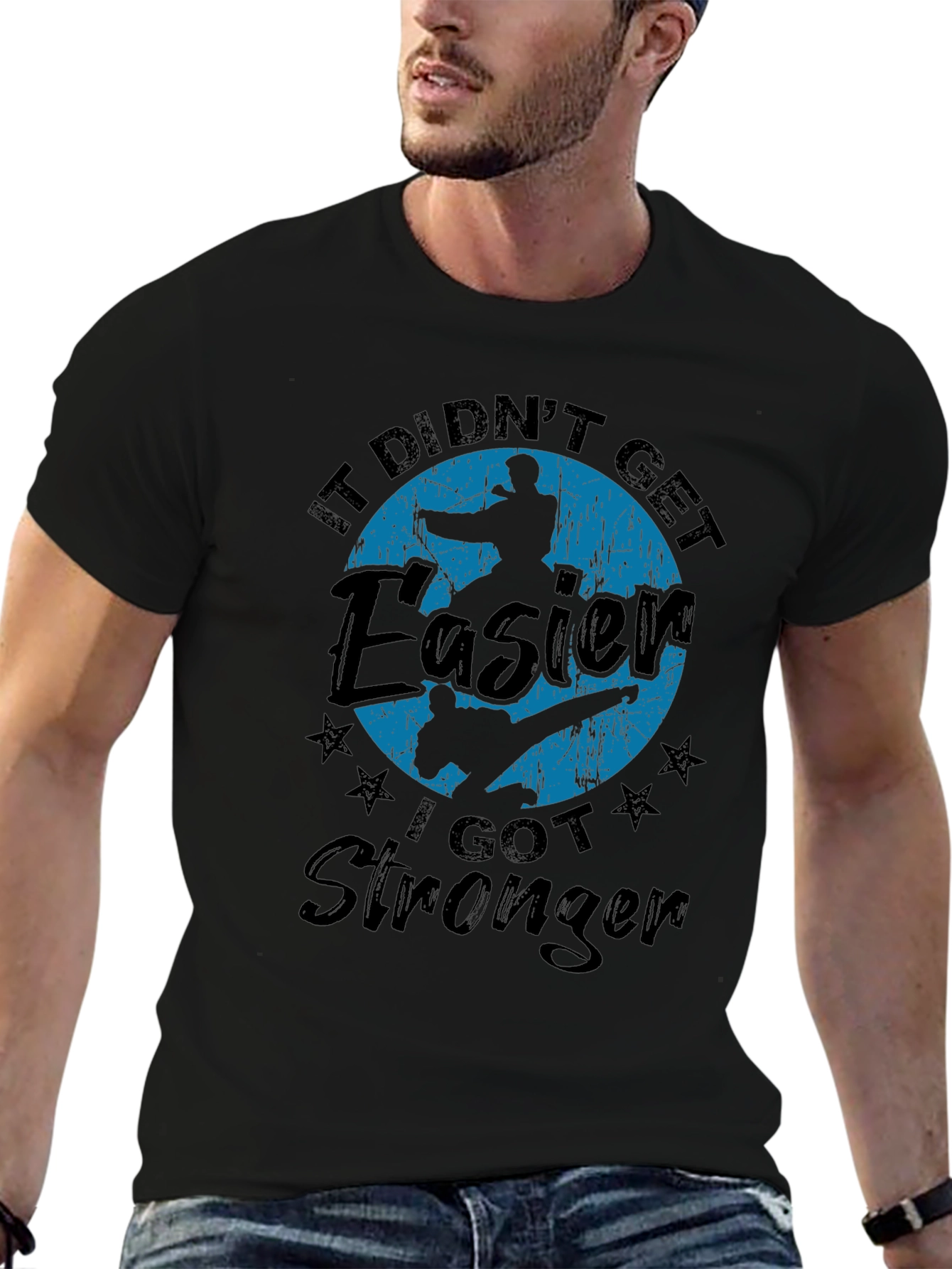 Motivational Martial Arts Graphic Tee