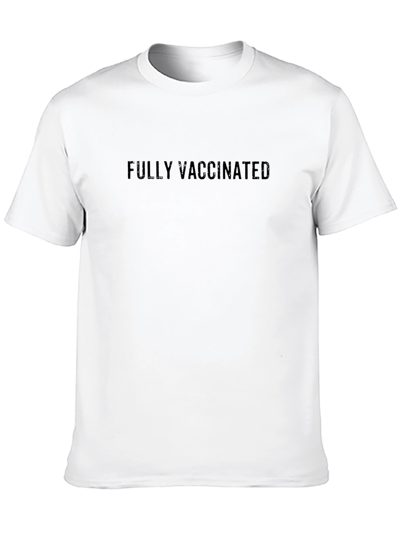 Fully Vaccinated Graphic T-Shirt - Black