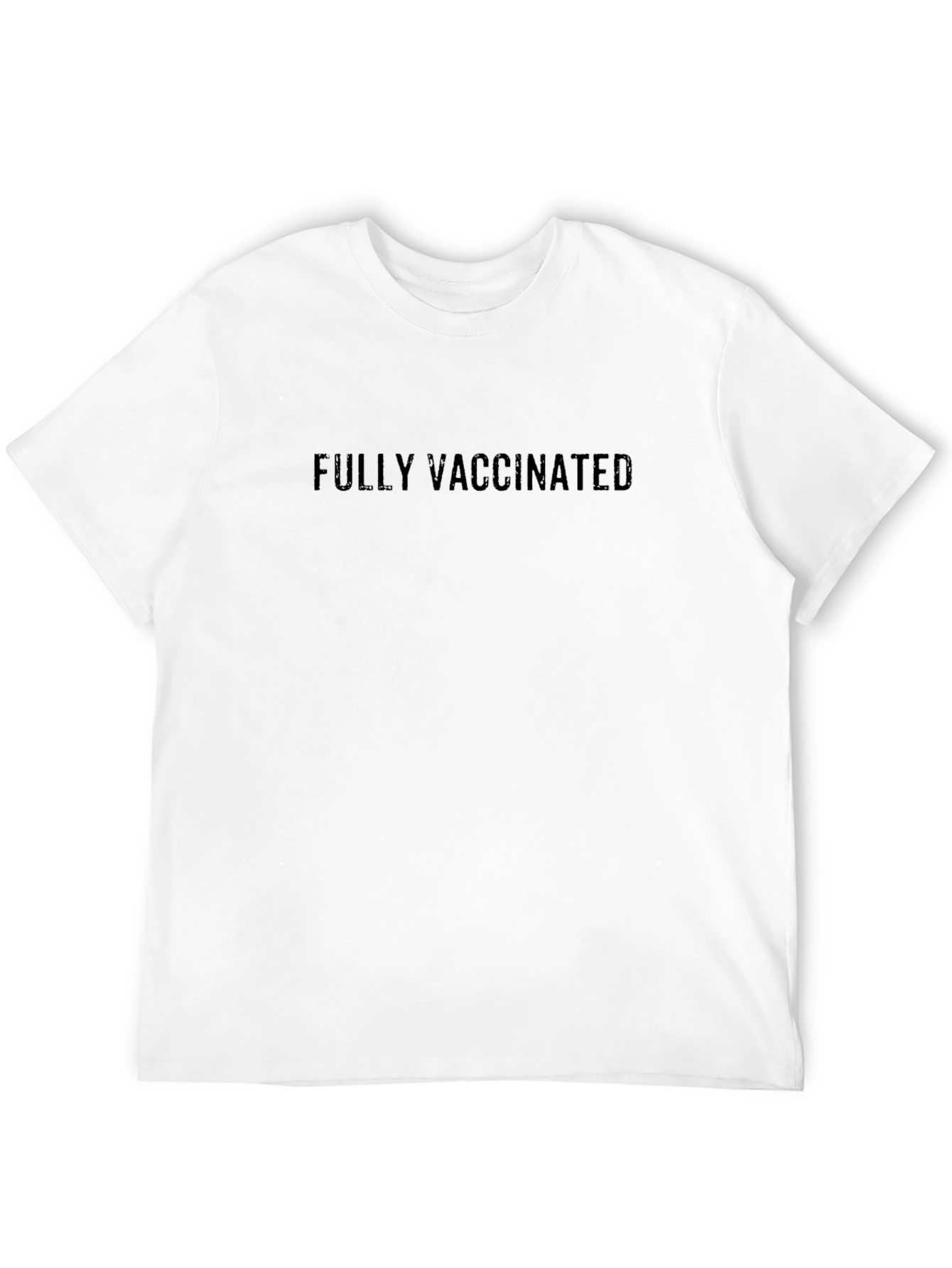 Fully Vaccinated Graphic T-Shirt - Black