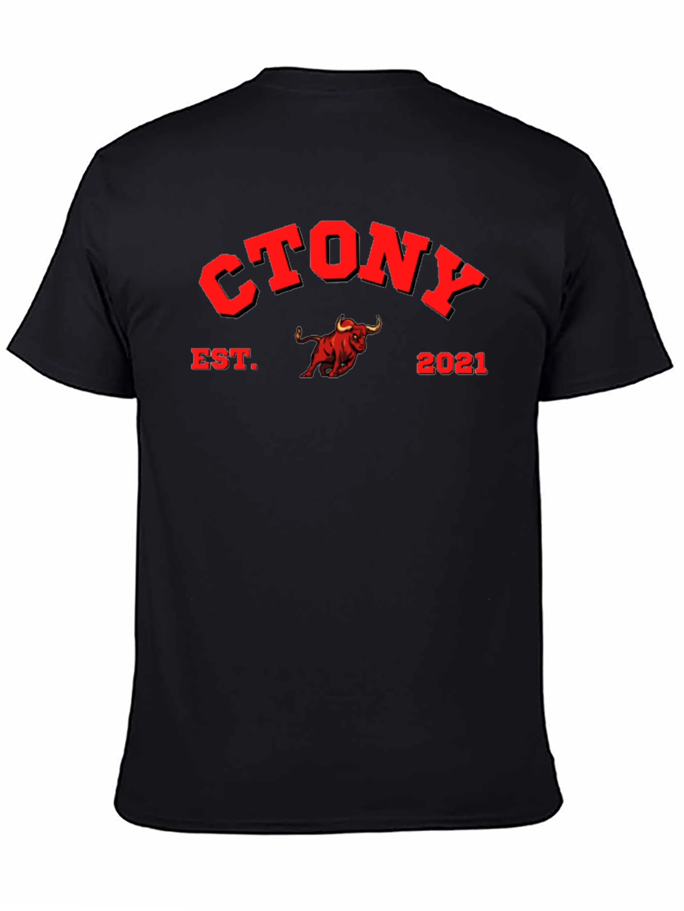 CTONY Est. 2021 Graphic Tee - Bull Design