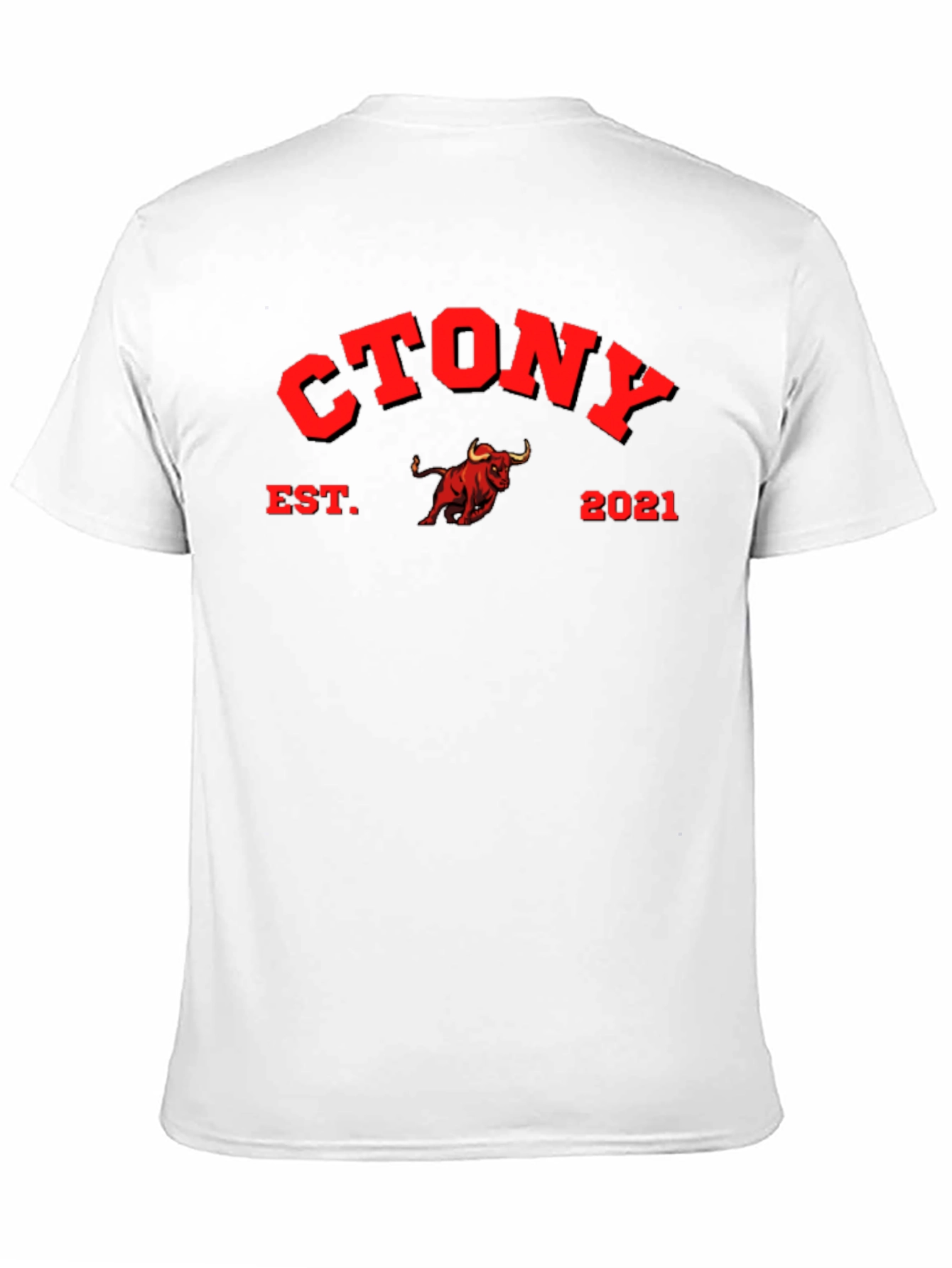 CTONY Est. 2021 Graphic Tee - Bull Design