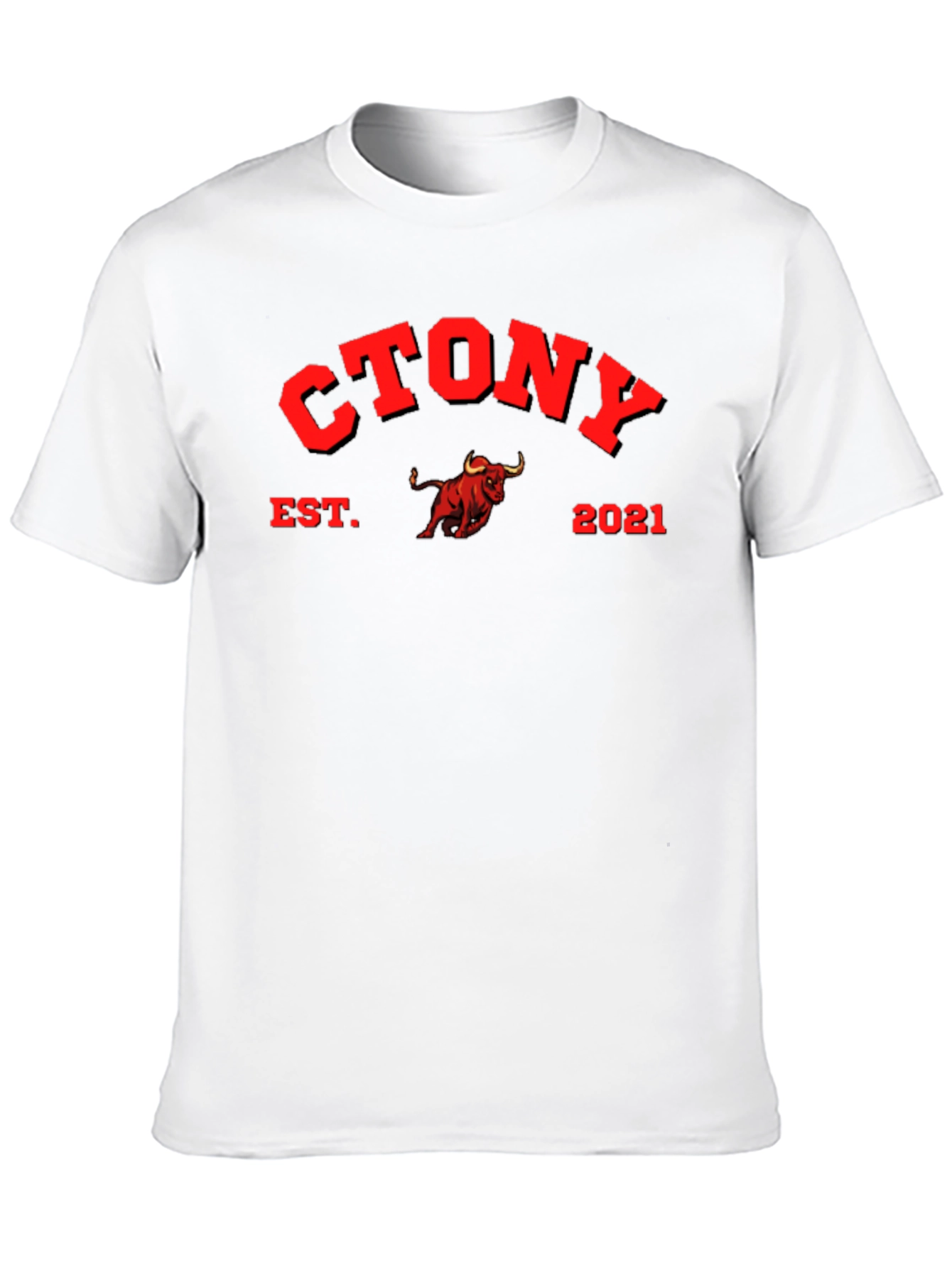 CTONY Est. 2021 Graphic Tee - Bull Design