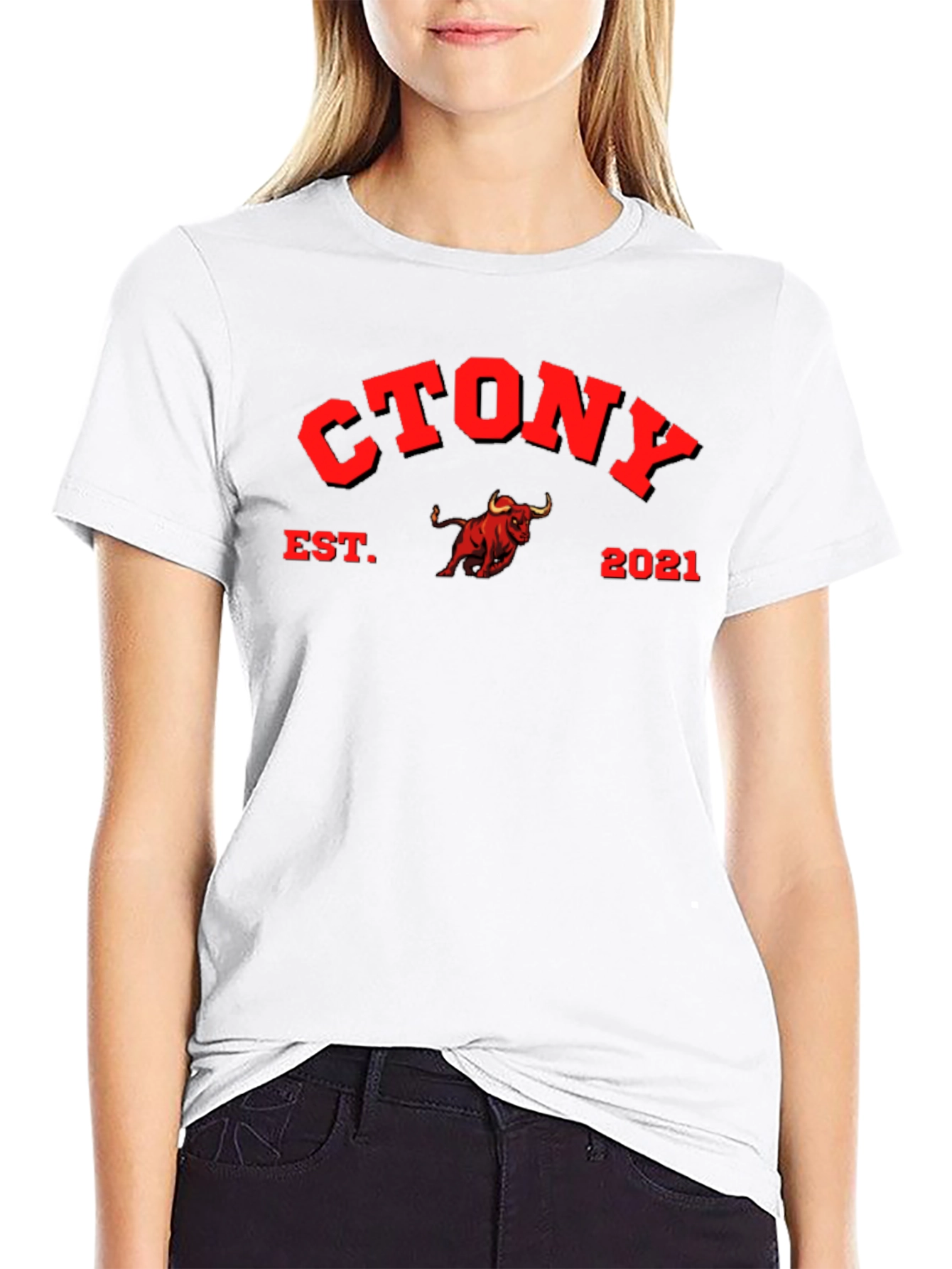 CTONY Est. 2021 Graphic Tee - Bull Design