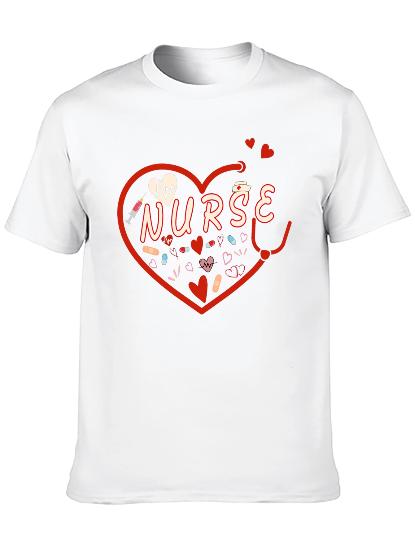 Nurse Heart Graphic Tee