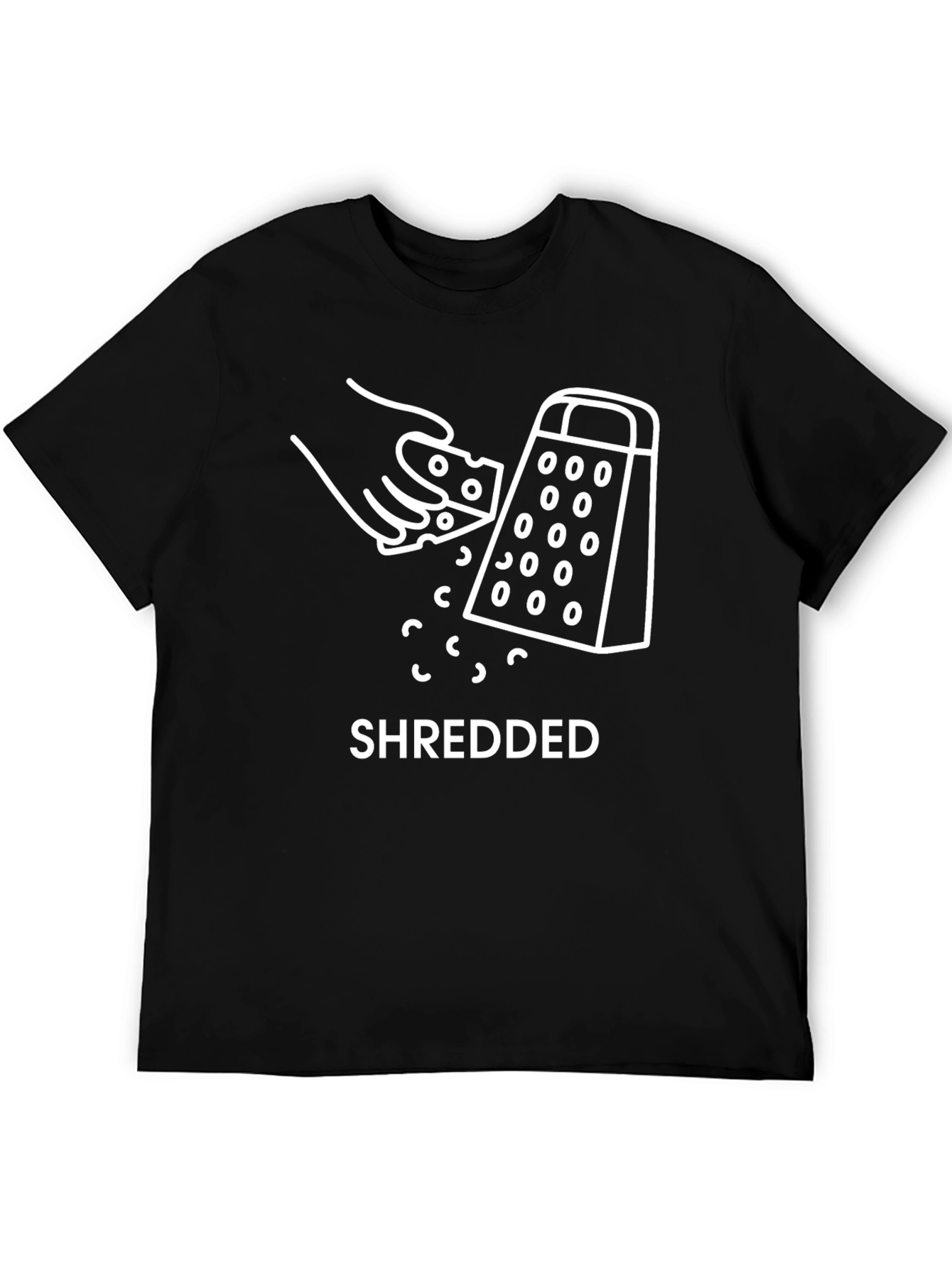 Shredded T-Shirt - Funny Cheese Grater Tee