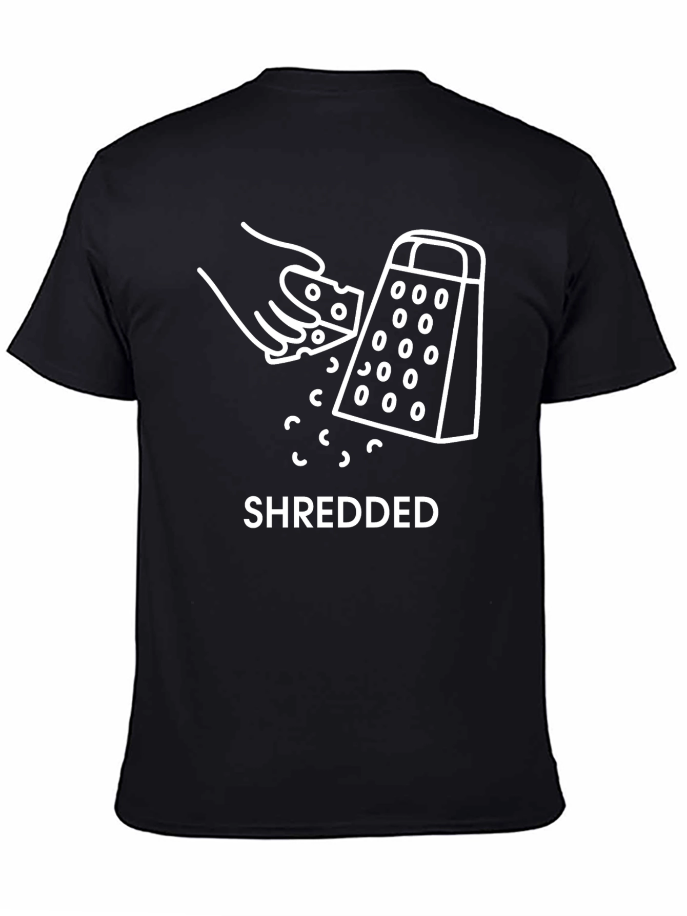 Shredded T-Shirt - Funny Cheese Grater Tee