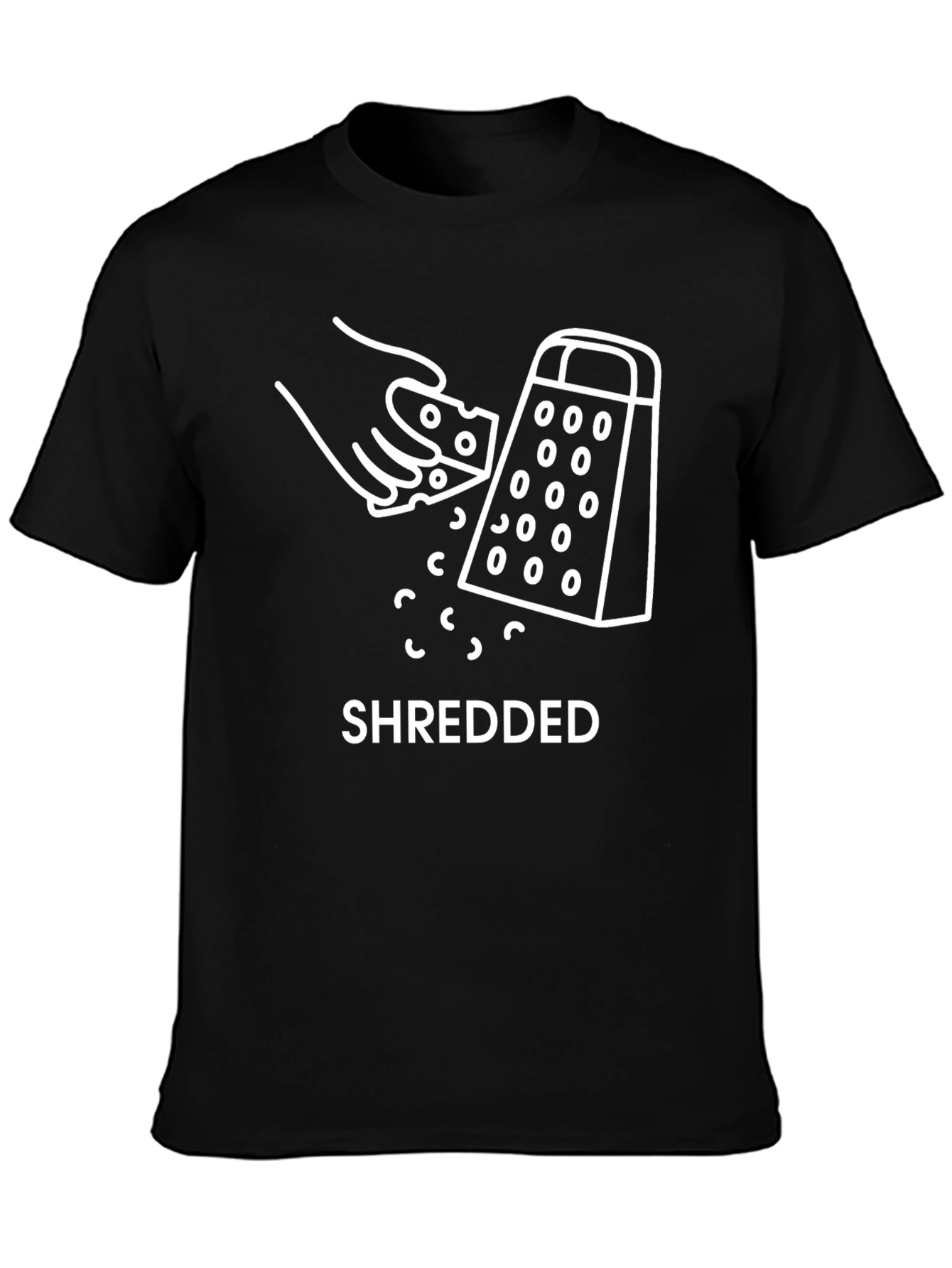 Shredded T-Shirt - Funny Cheese Grater Tee