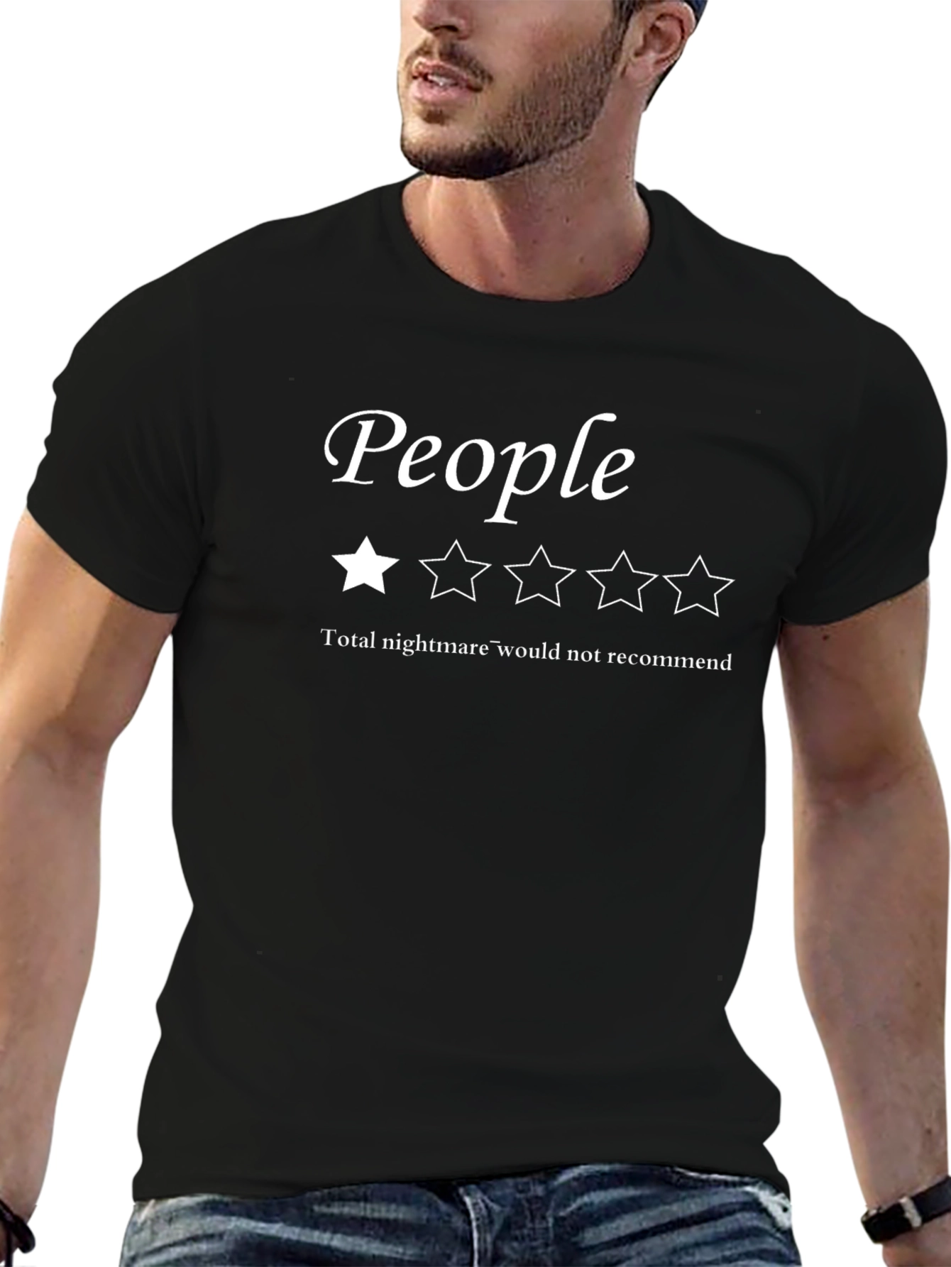 People 1-Star Review Graphic Tee