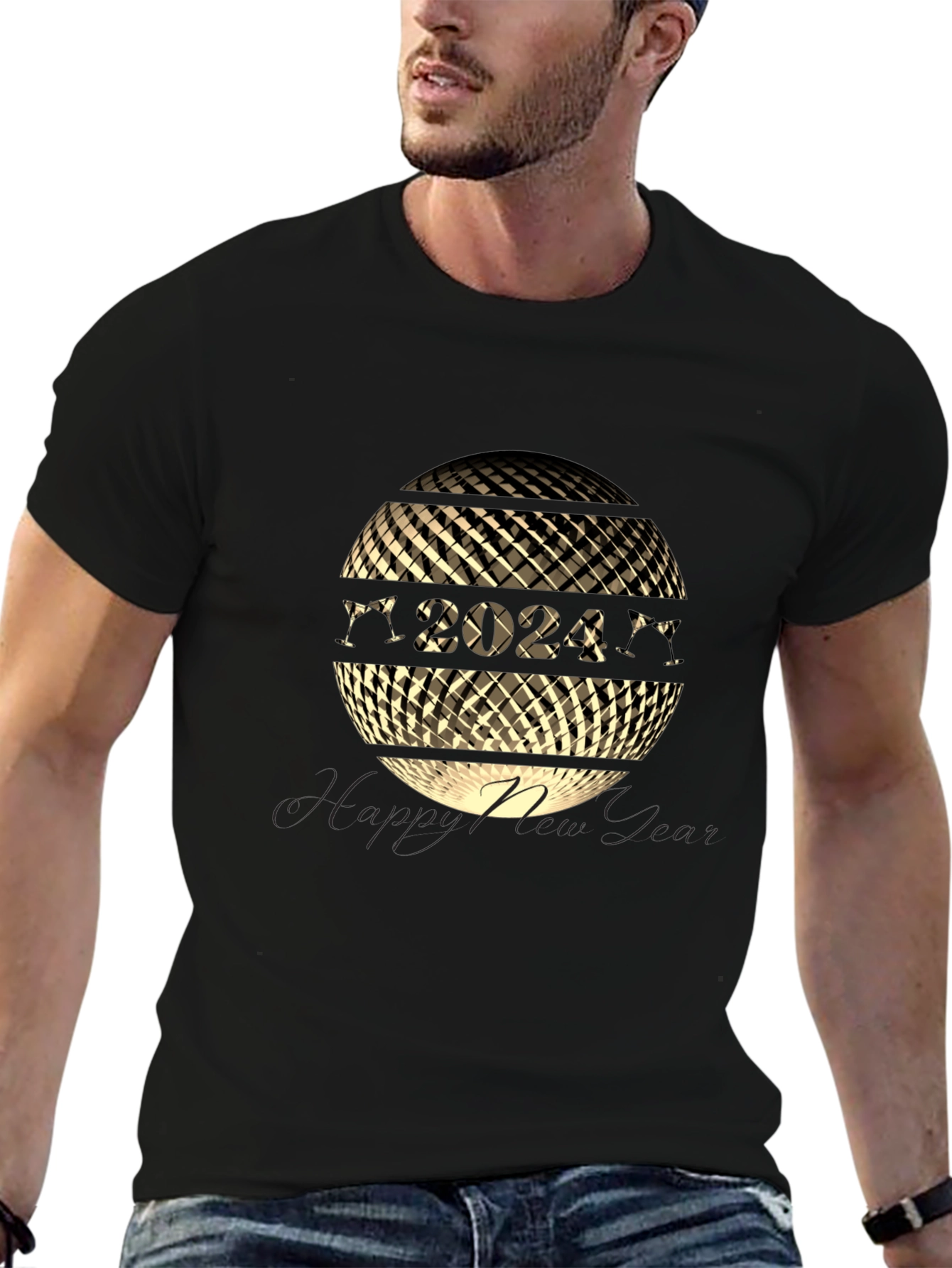 Festive 2024 New Year Sphere Tee
