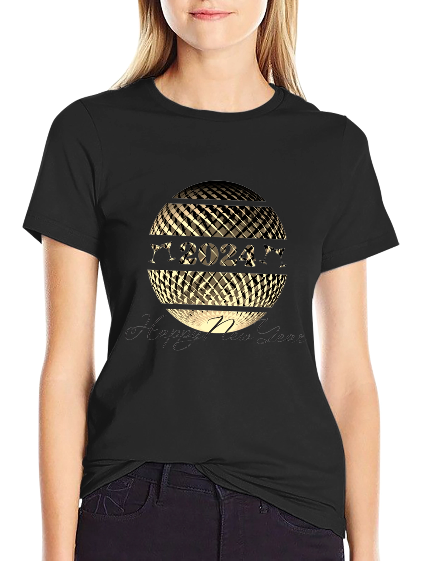 Festive 2024 New Year Sphere Tee