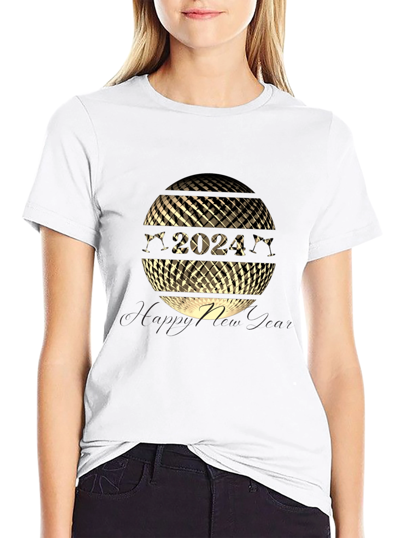 Festive 2024 New Year Sphere Tee