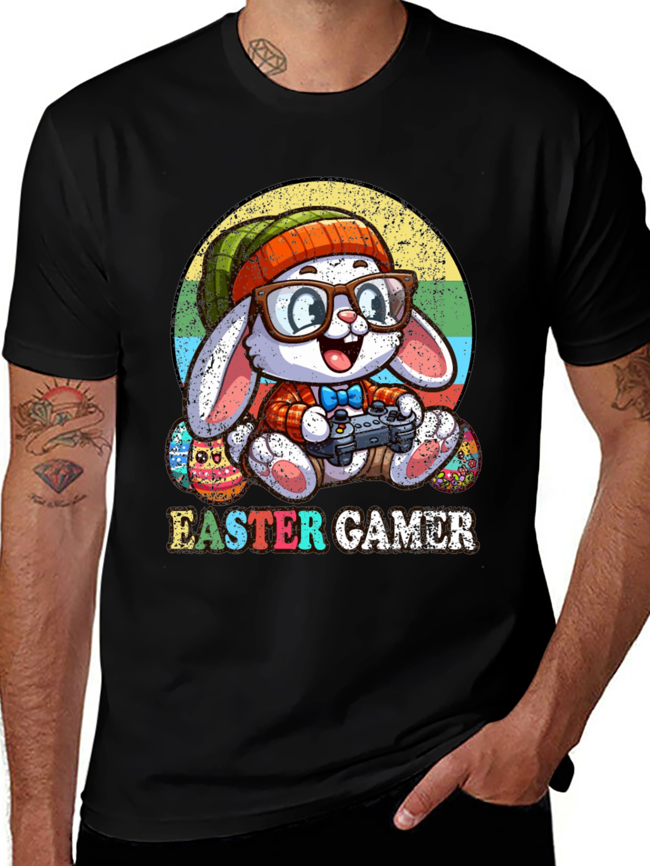 Easter Gamer Bunny T-Shirt