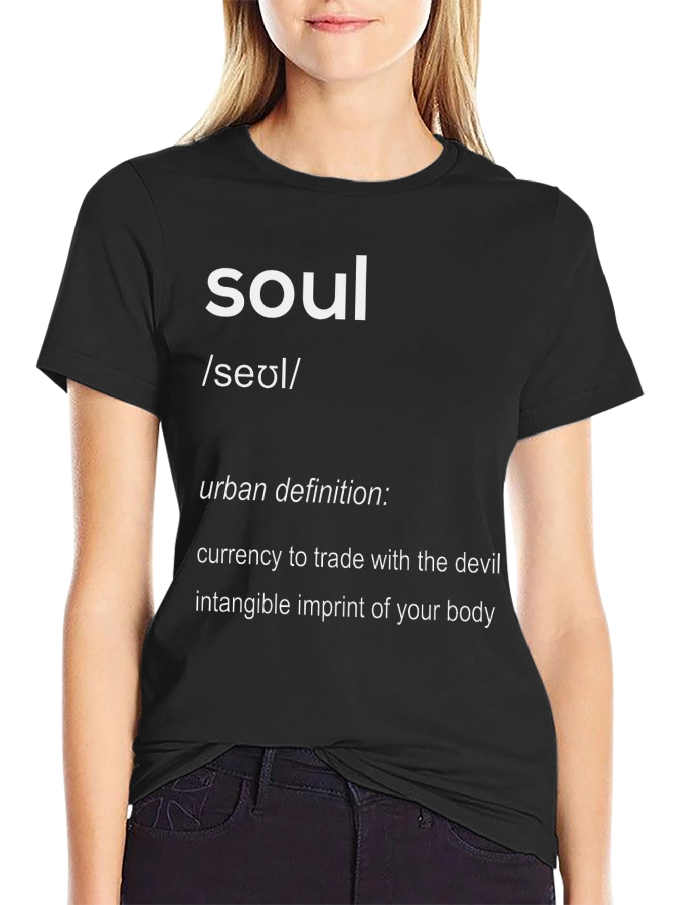 Soul Definition Graphic T-Shirt - Urban Dictionary Style