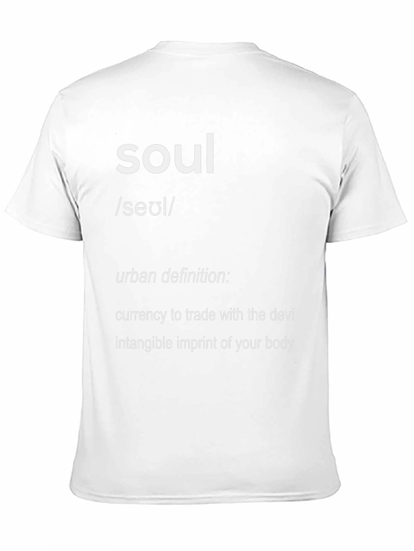 Soul Definition Graphic T-Shirt - Urban Dictionary Style